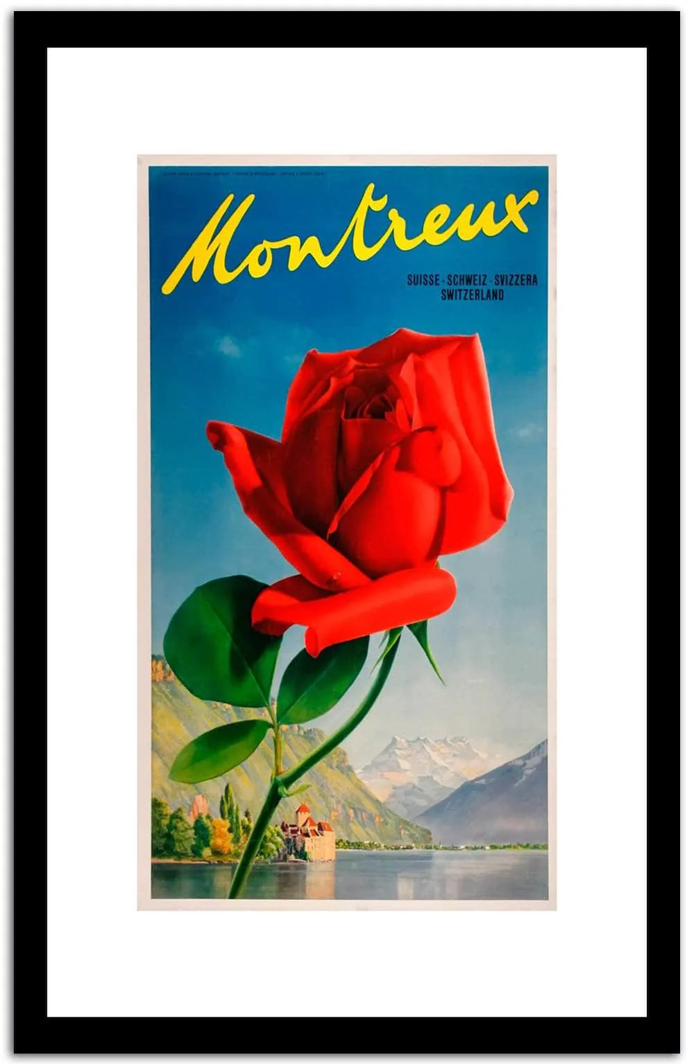 Montreux Vintage Poster