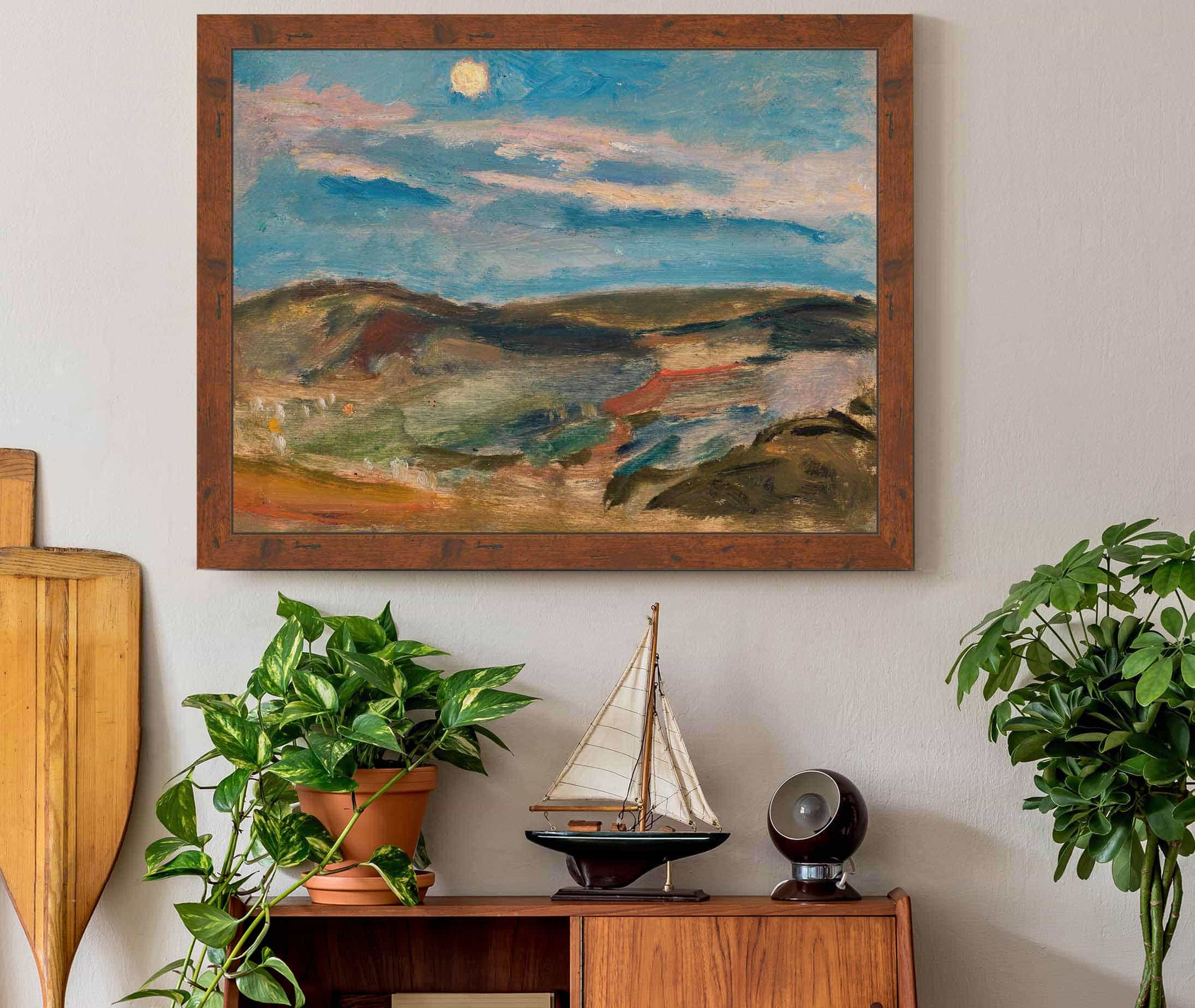Moonlit Hill by Tadeusz Makowski - Image 3