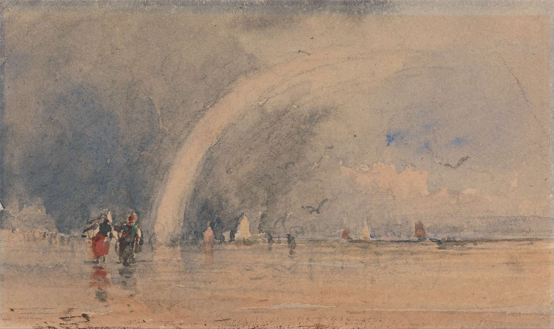 Morecambe Sands Second Half Of S by David Cox - Image 2