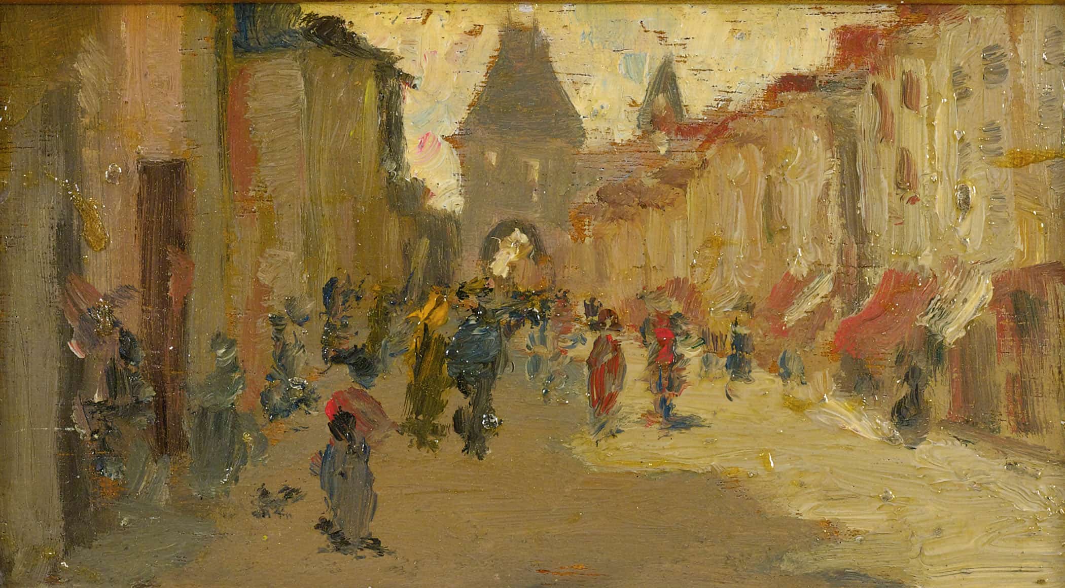 Moret Street by Robert Henri - Image 2