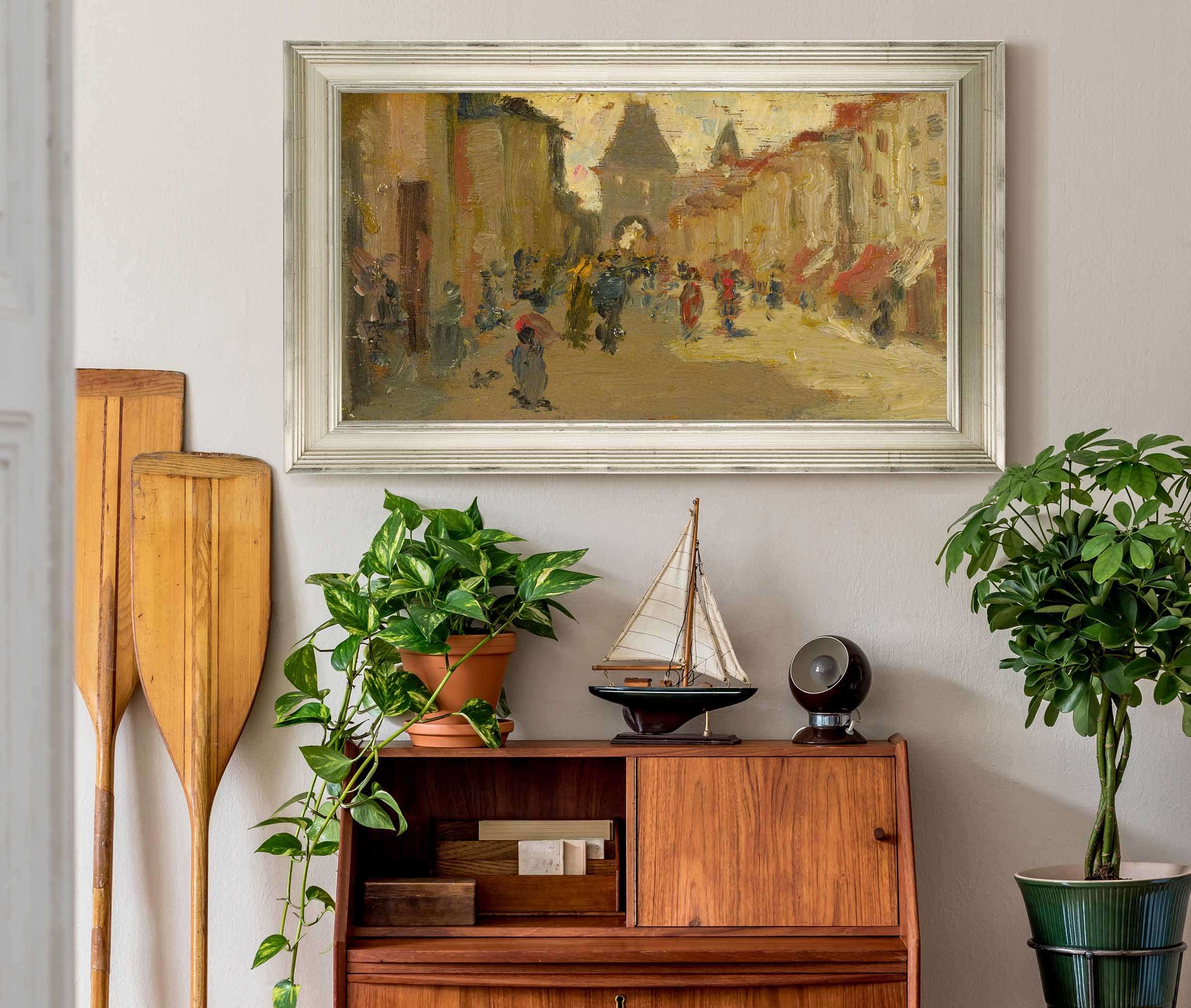 Moret Street by Robert Henri - Image 6
