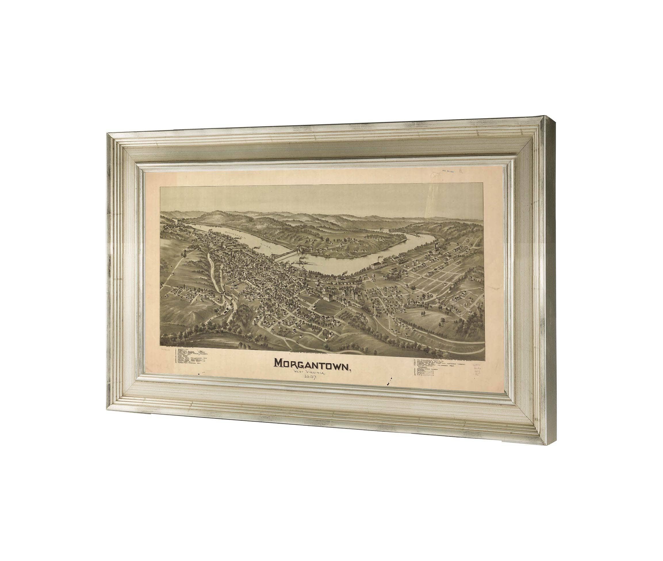 Morgantown West Virginia 1897 State Of West Virginia - Image 4