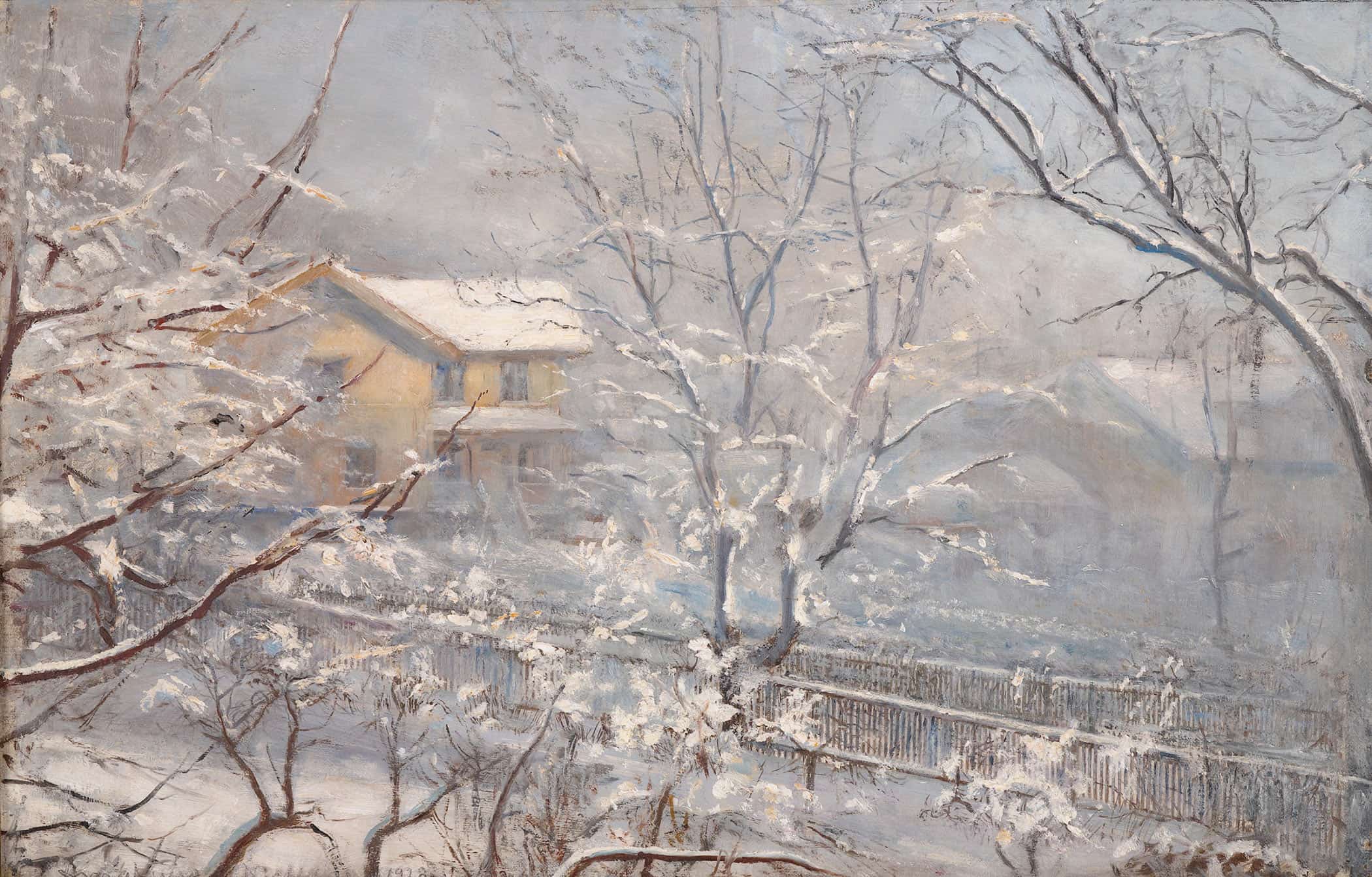 Morgenstemning Ved Majorstuveien by Amaldus Nielsen - Image 4