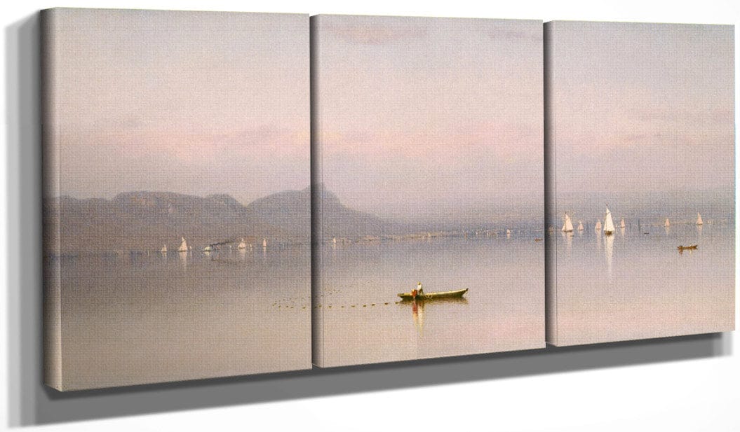Morning In The Hudson, Haverstraw Bay By Sanford Robinson Gifford