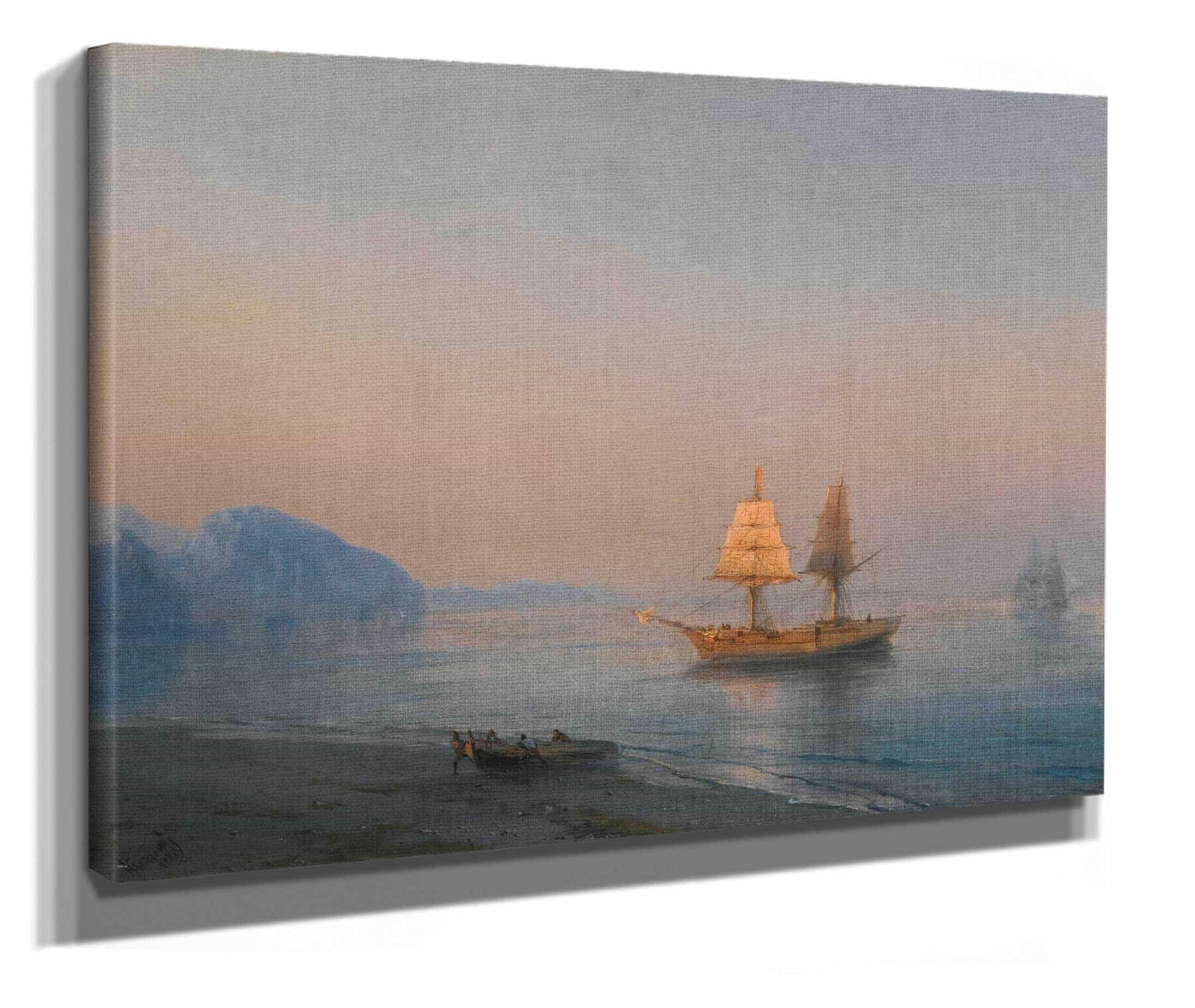 Morning In Yalta by Ivan Konstantinovich Aivazovsky - Image 2