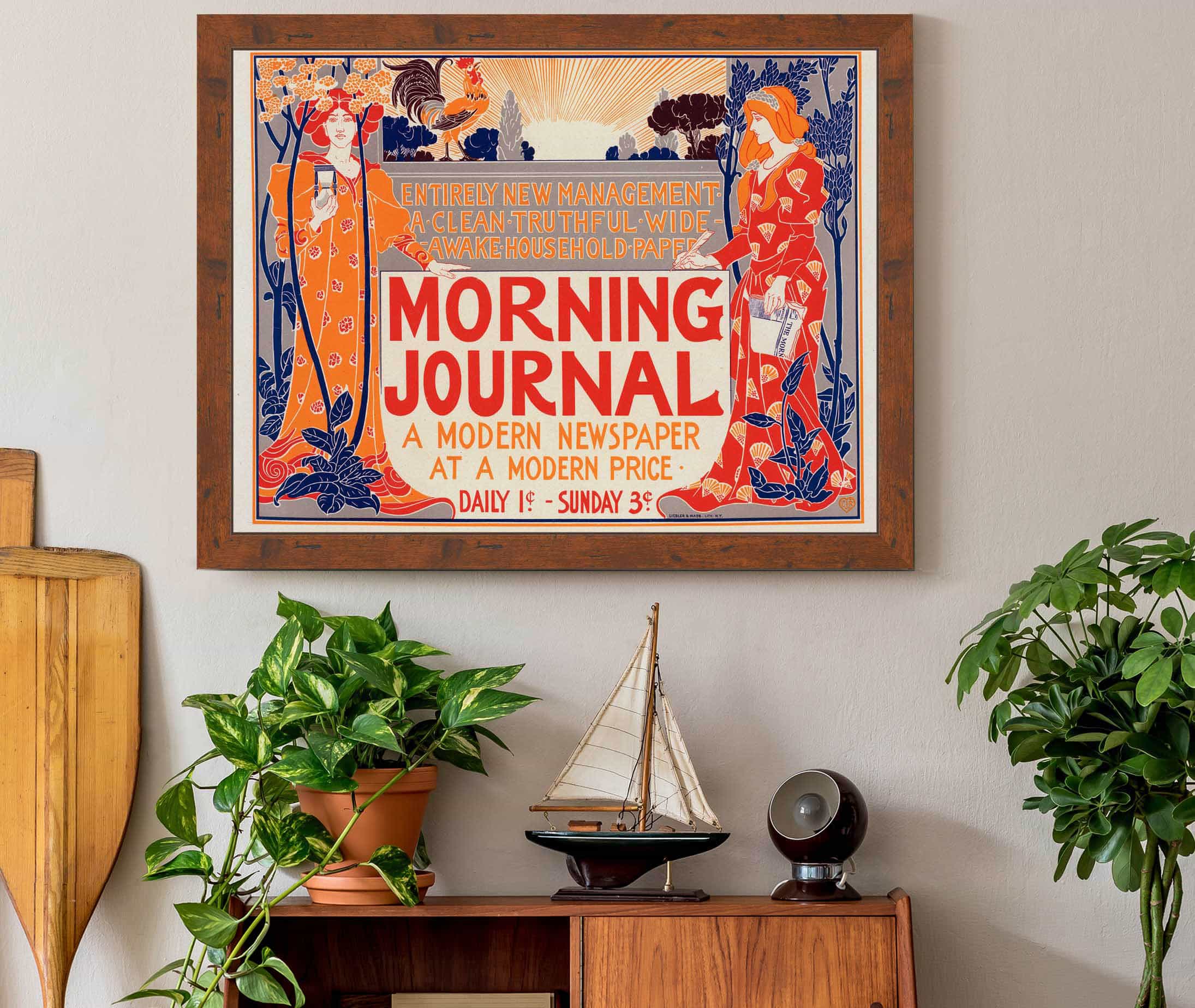 Morning Journal by Louis Rhead - Image 3