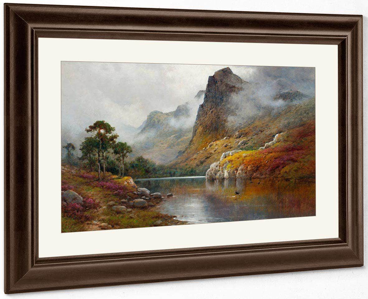 Morning Mists In The Trossachs By Alfred De Breanski - Image 5