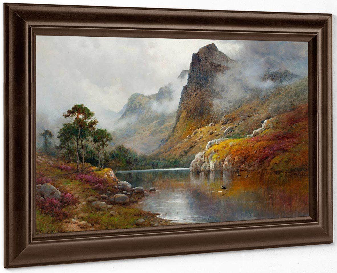 Morning Mists In The Trossachs By Alfred De Breanski - Image 6