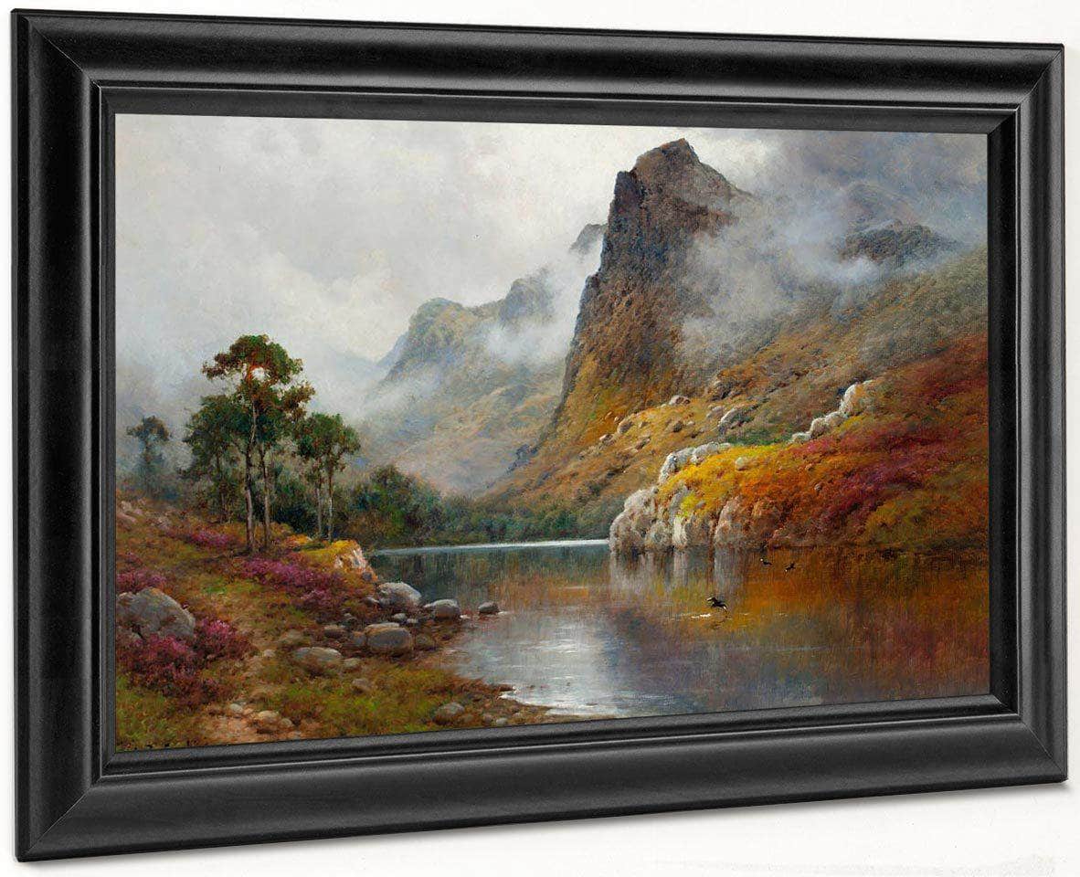 Morning Mists In The Trossachs By Alfred De Breanski - Image 8