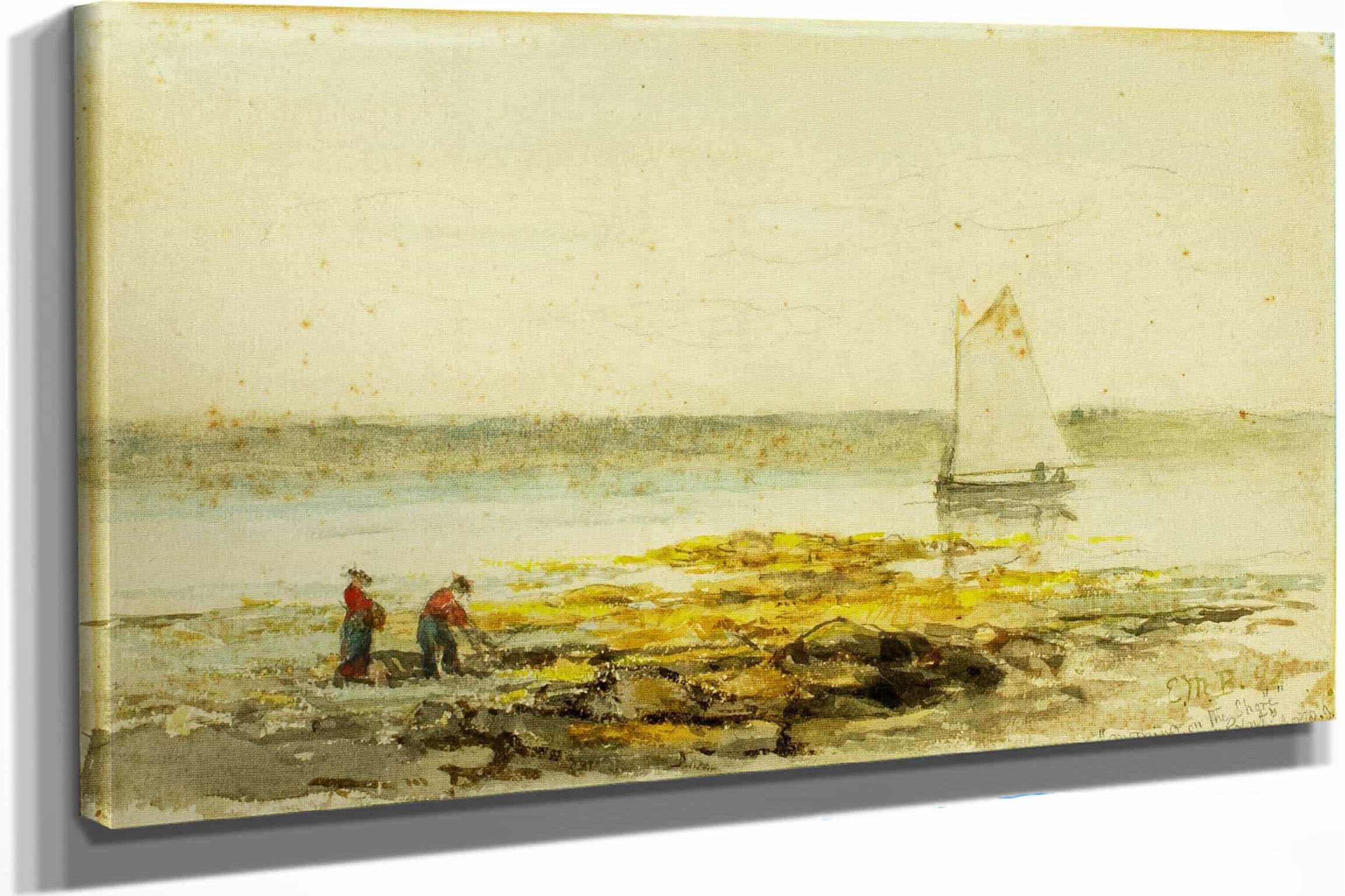 Morning On The Shore by Edward Mitchell Bannister