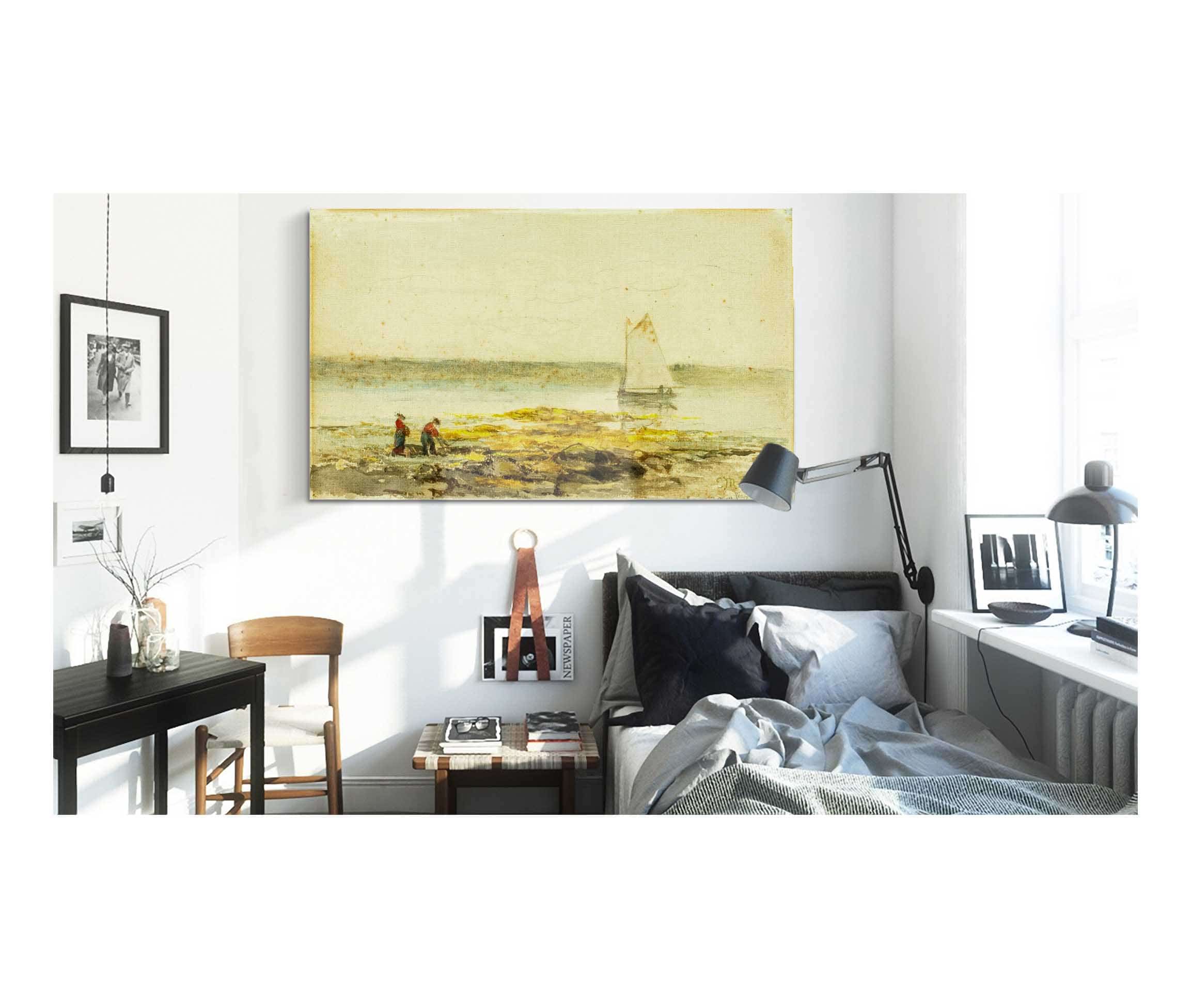 Morning On The Shore by Edward Mitchell Bannister - Image 3