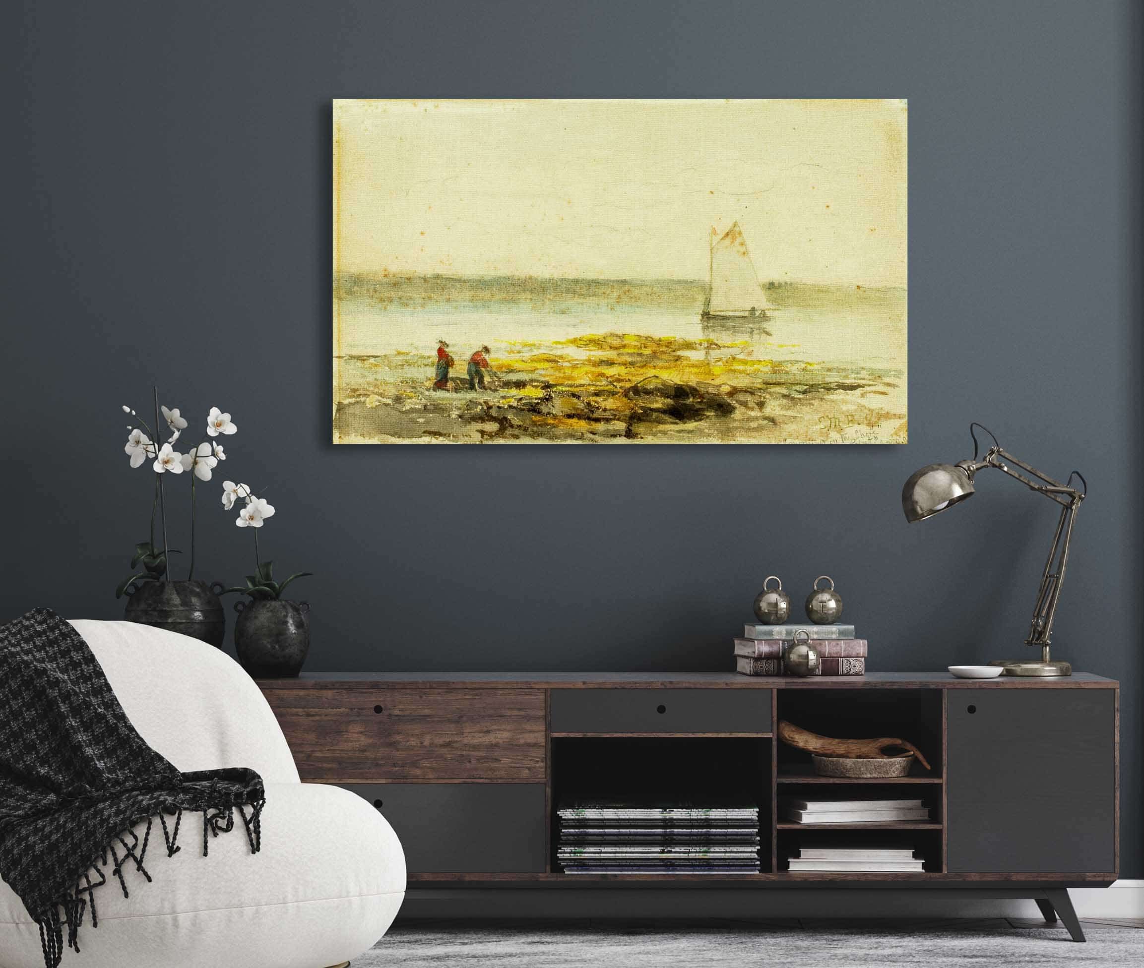 Morning On The Shore by Edward Mitchell Bannister - Image 5