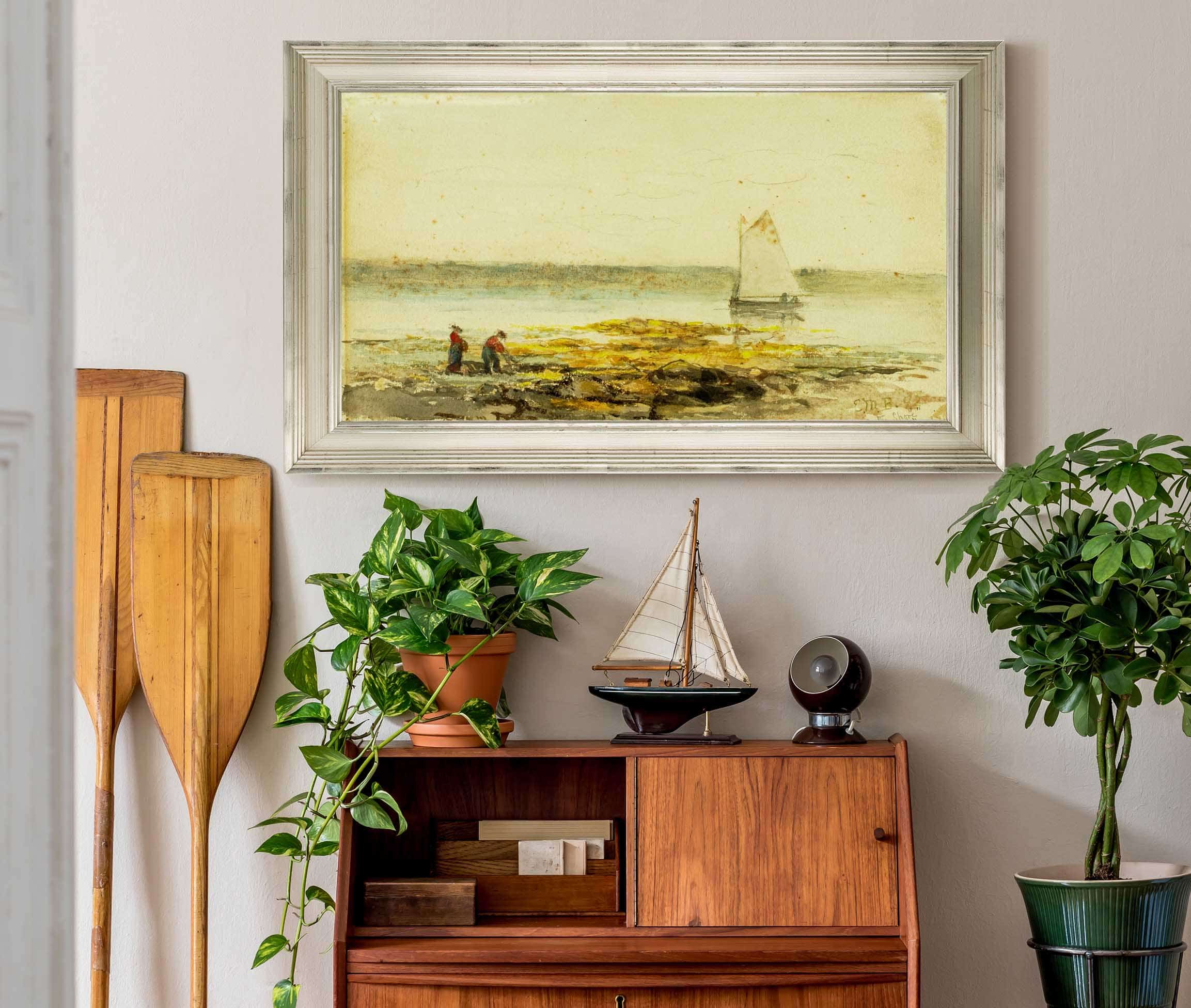 Morning On The Shore by Edward Mitchell Bannister - Image 6