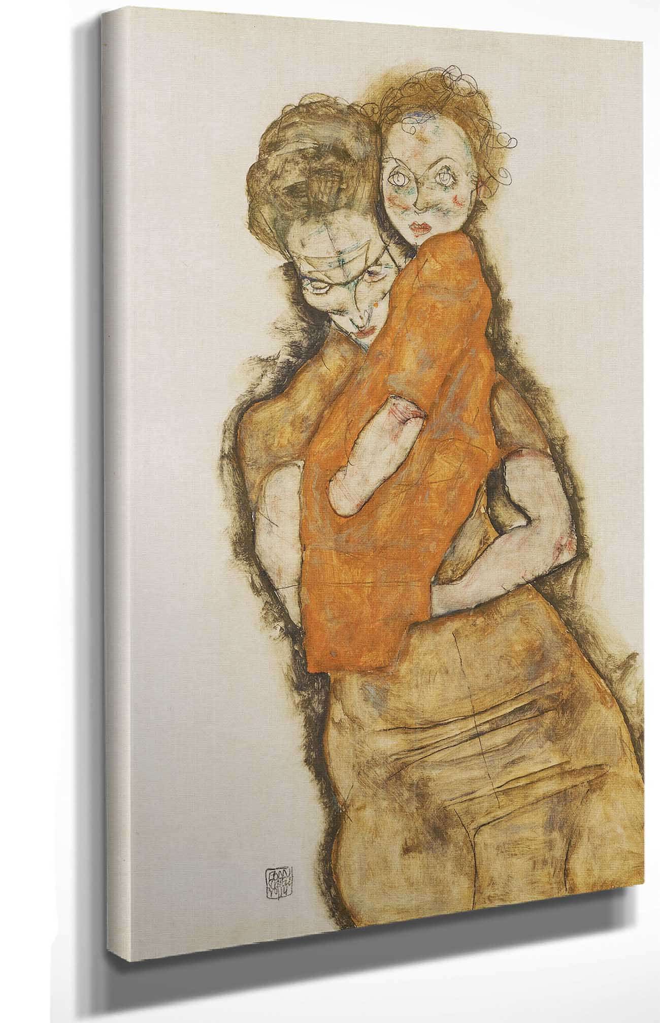 Mother And Child by Egon Schiele - Image 4