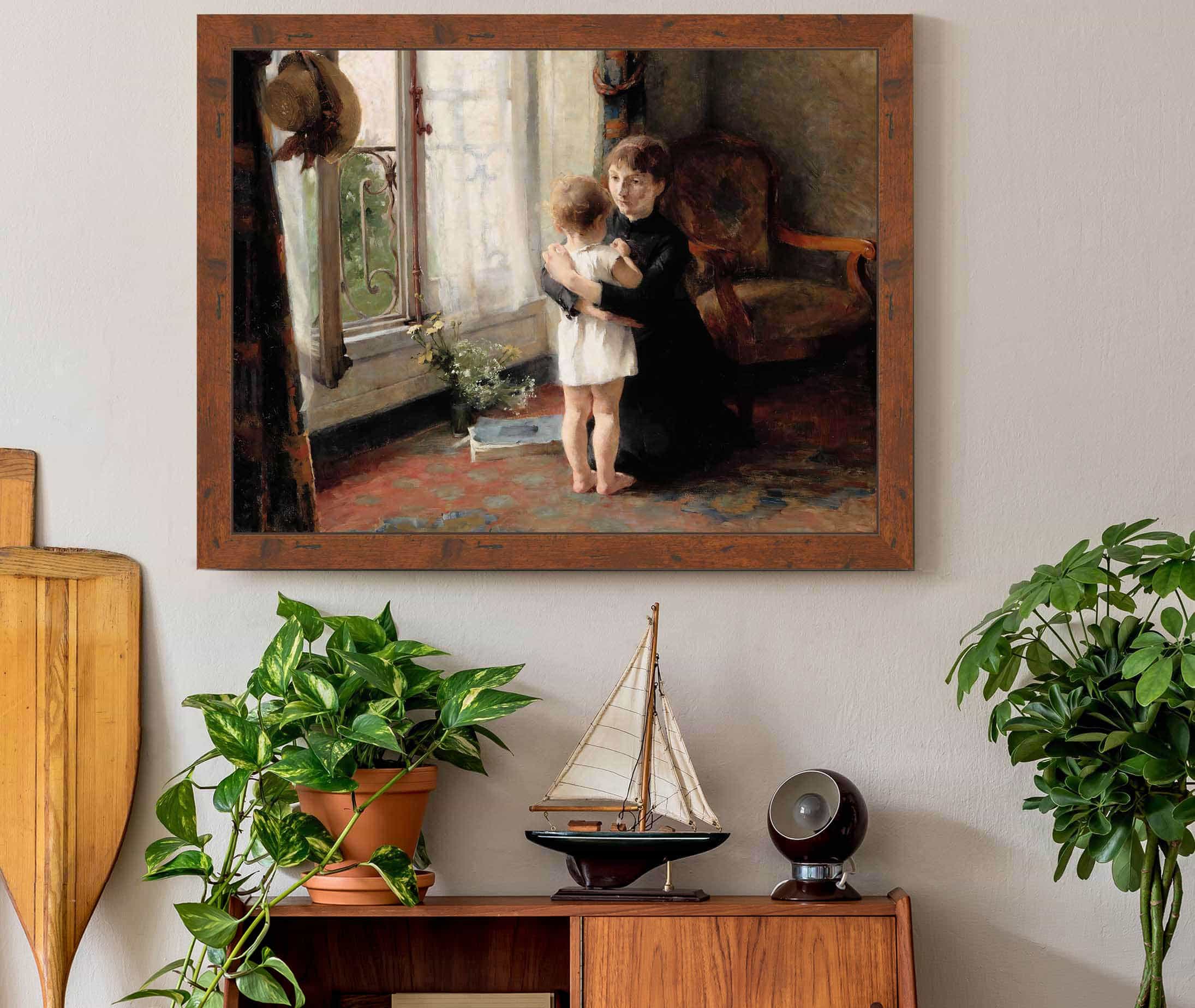 Mother And Child by Helene Schjerfbeck - Image 3