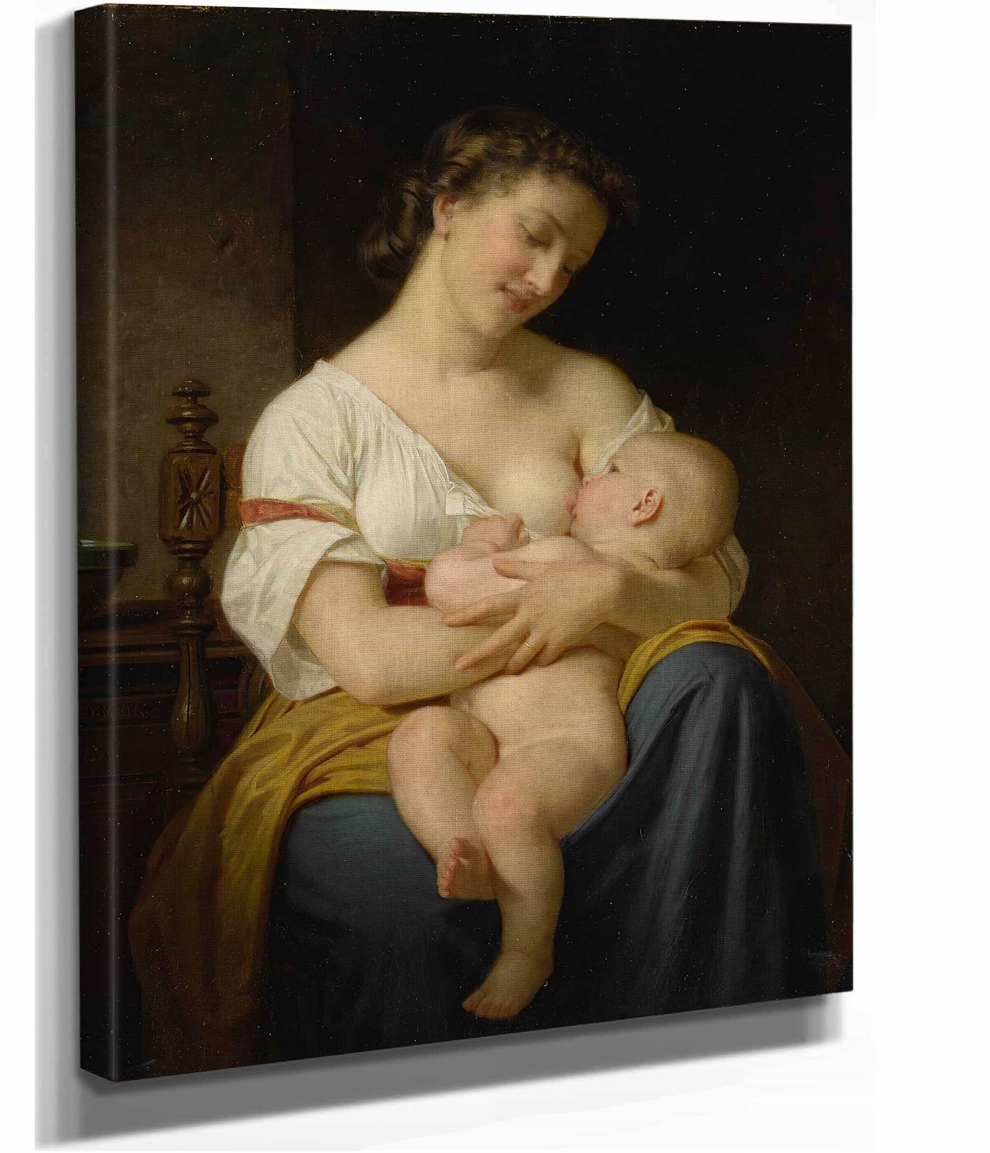 Mother And Child by Hugues Merle - Image 2