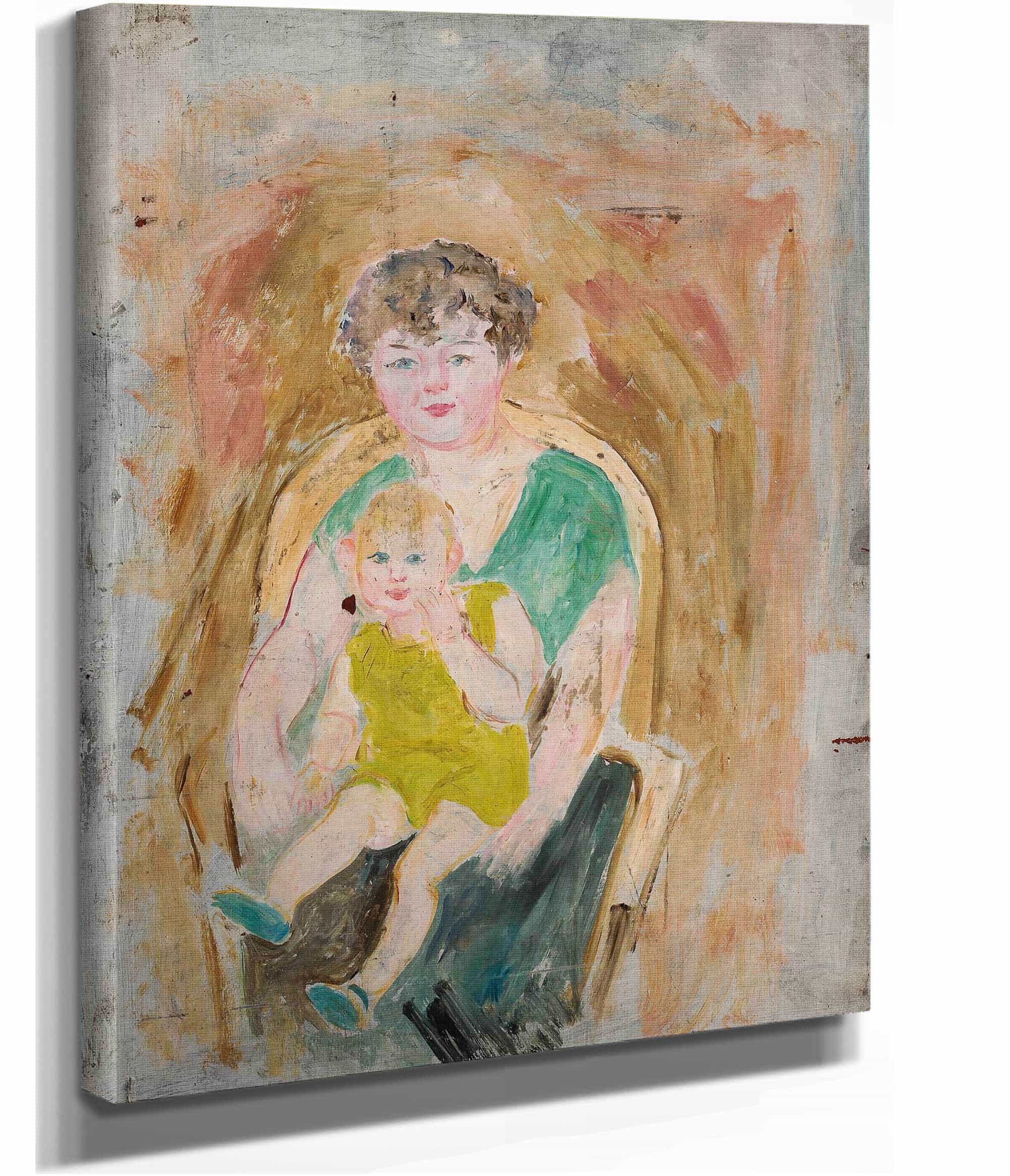 Mother And Child by Tadeusz Makowski - Image 2
