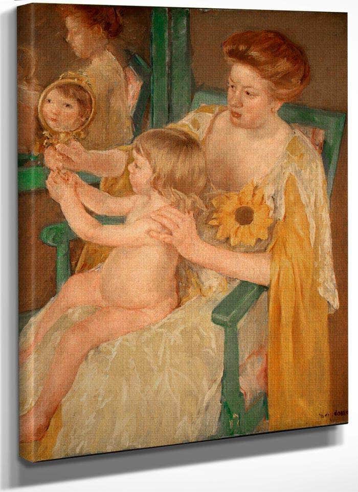 Mother And Child By Cassatt Mary