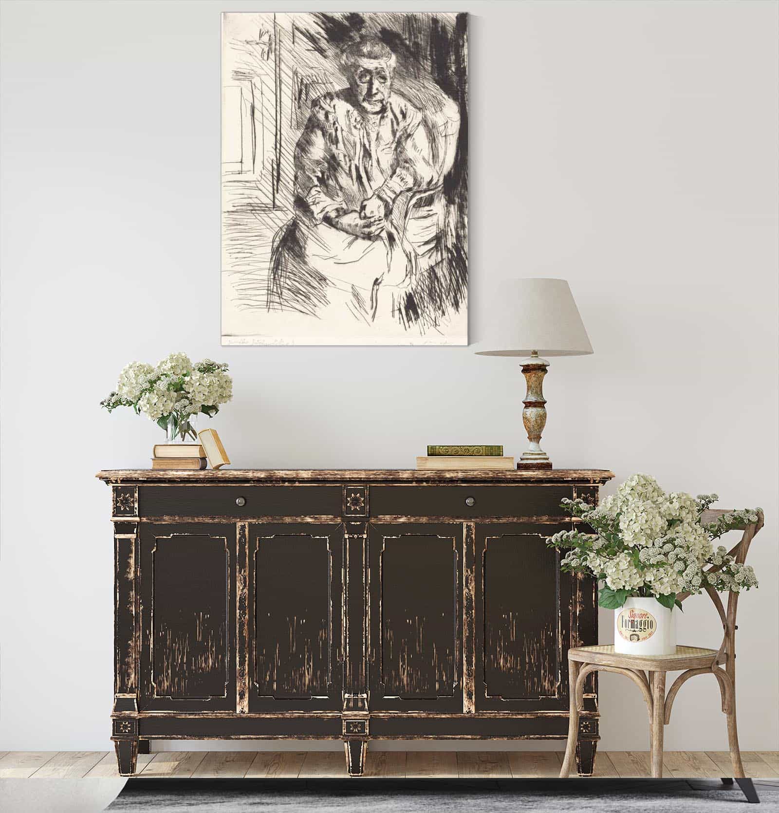 Mother In Law Bei Den Corinthern by Lovis Corinth - Image 4