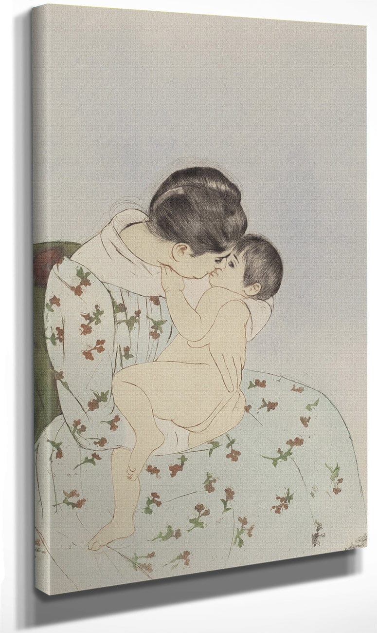 Mother's Kiss By Mary Cassatt