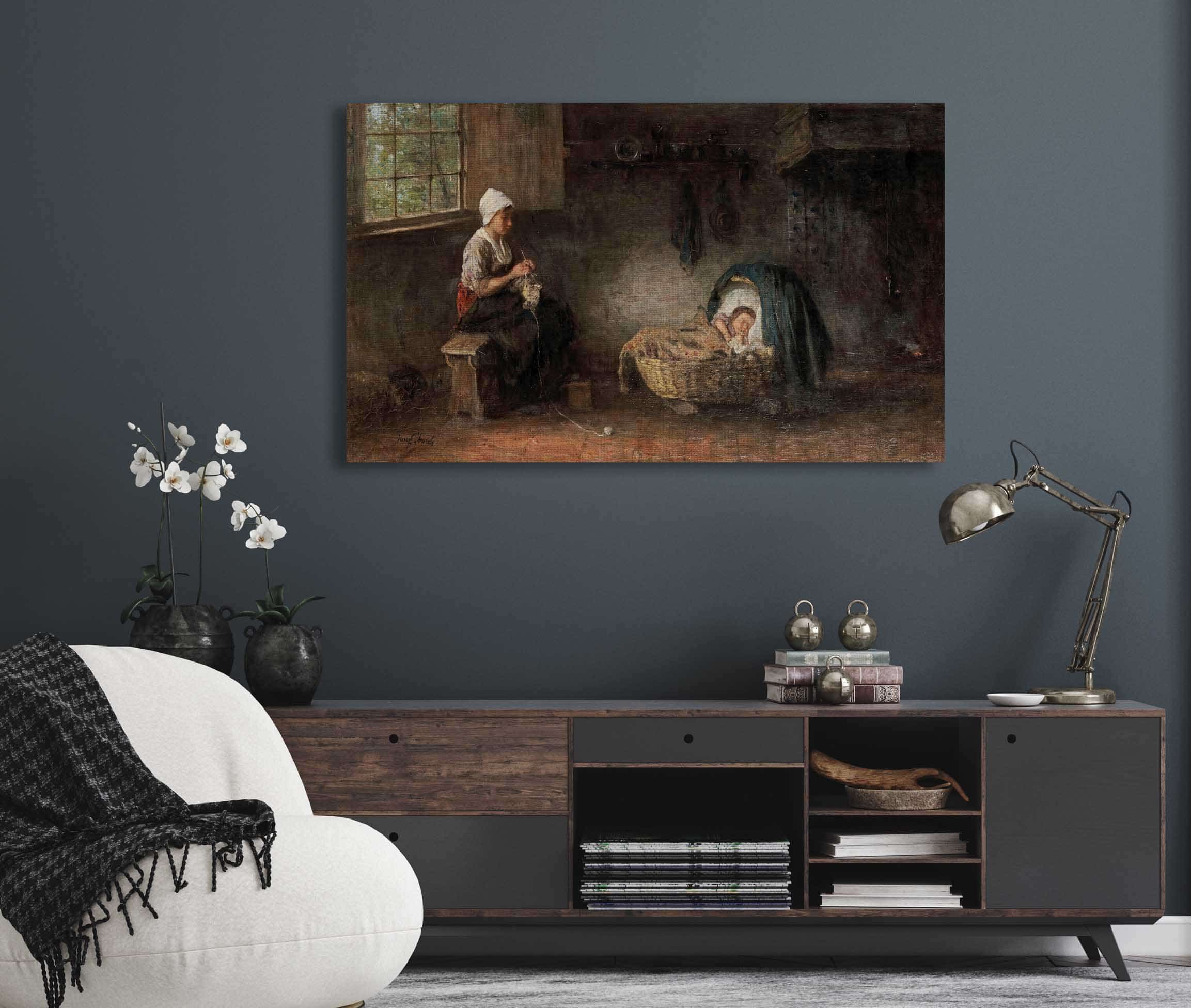 Mothers Treasure by Jozef Israels - Image 5