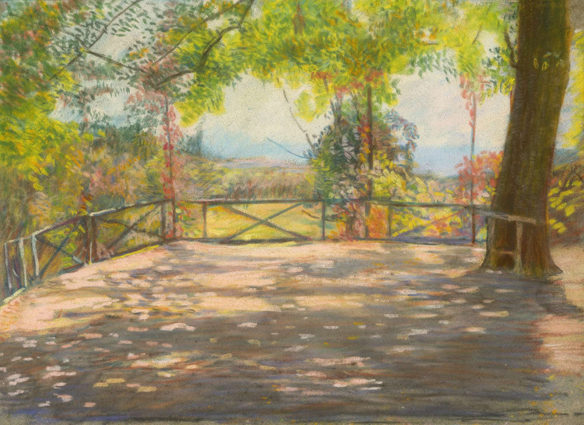 Motif In Park by Ladislav Mednyanszky