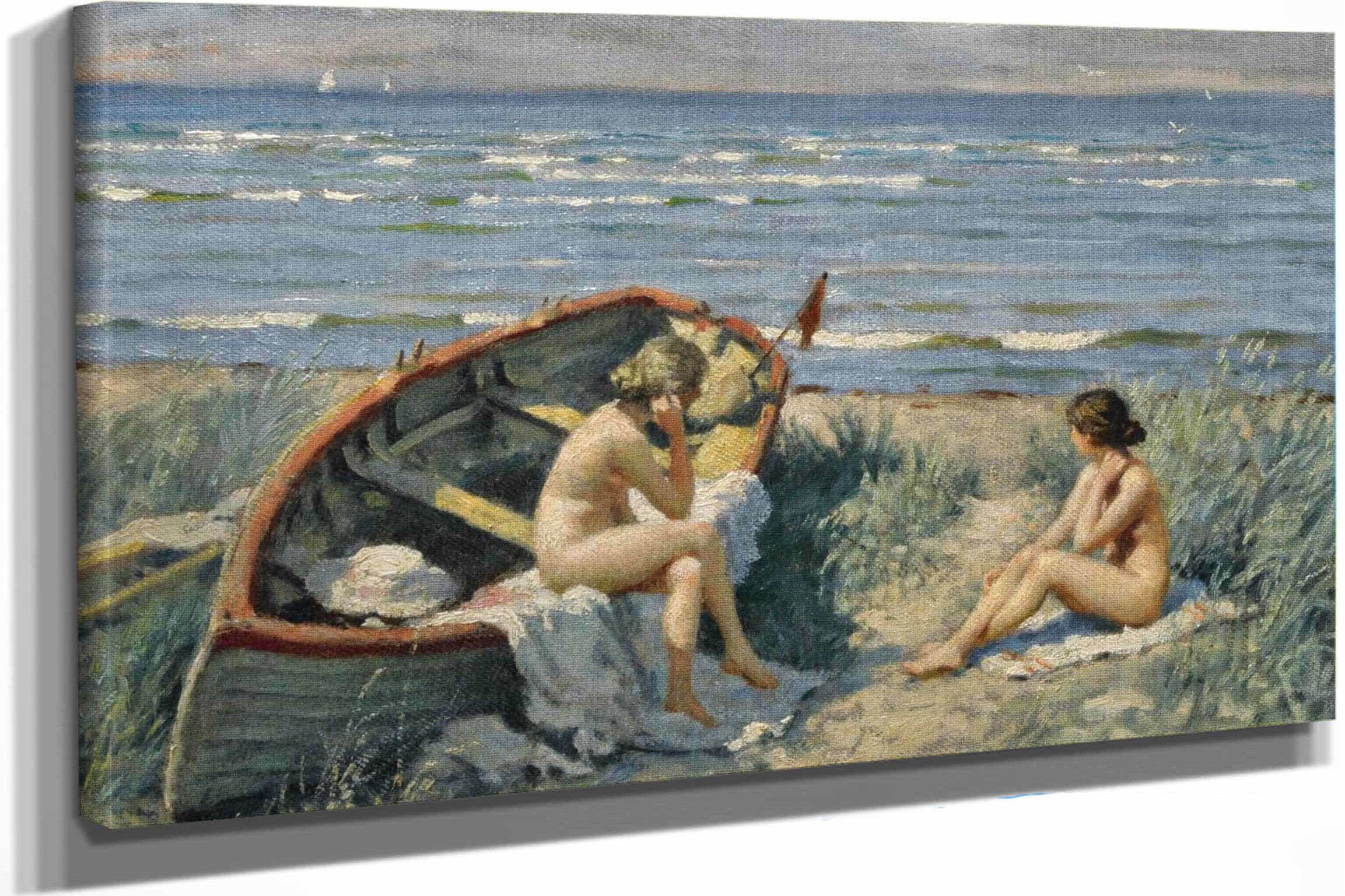 Motiv Fra Bastad by Paul Fischer