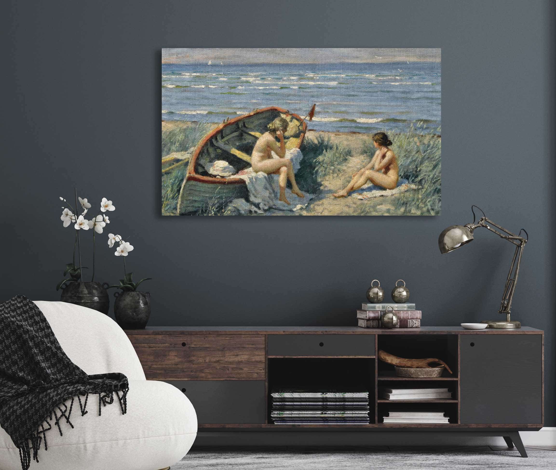 Motiv Fra Bastad by Paul Fischer - Image 5