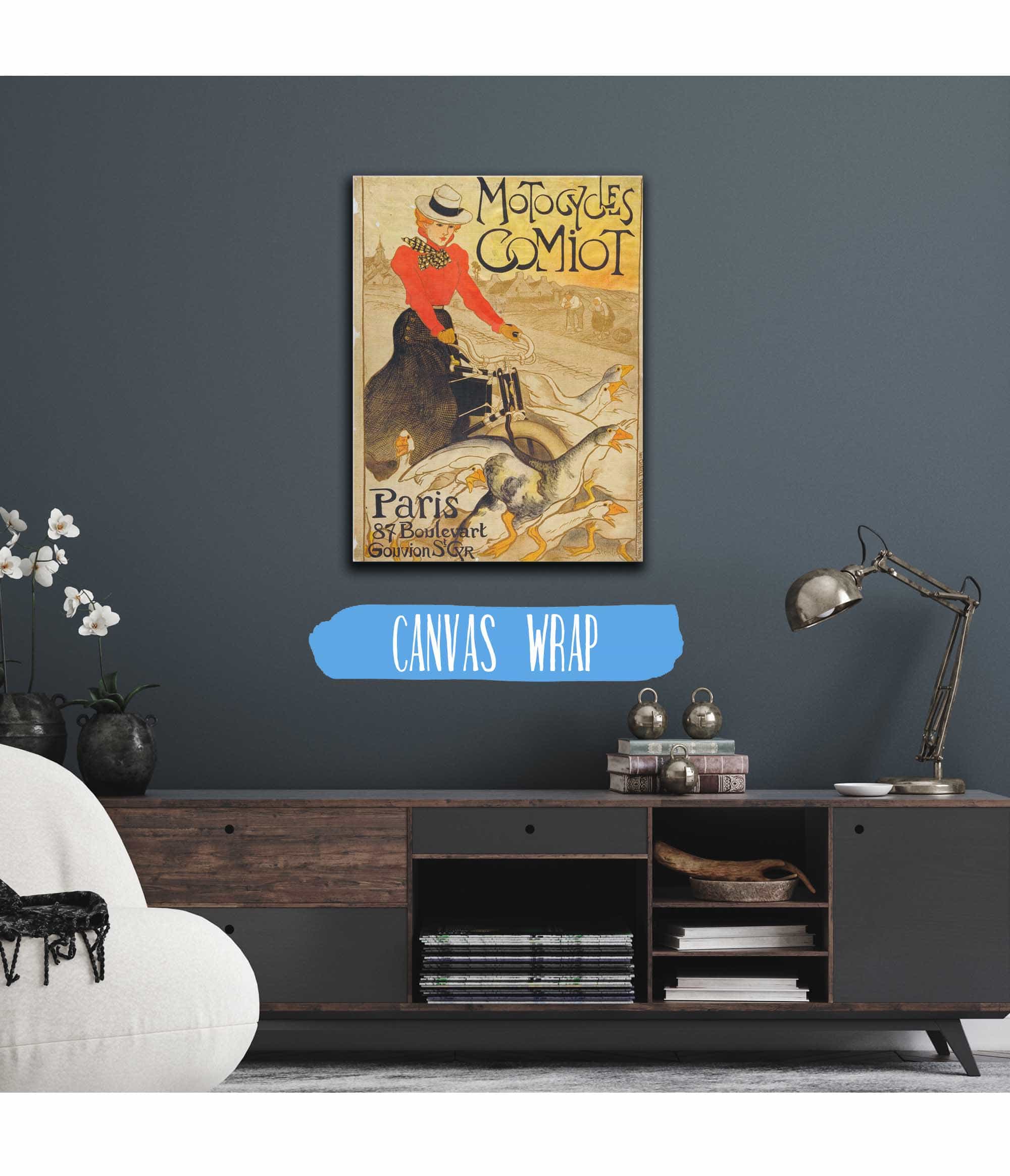 Motocycles Comiot by Theophile Alexandre Steinlen - Image 3