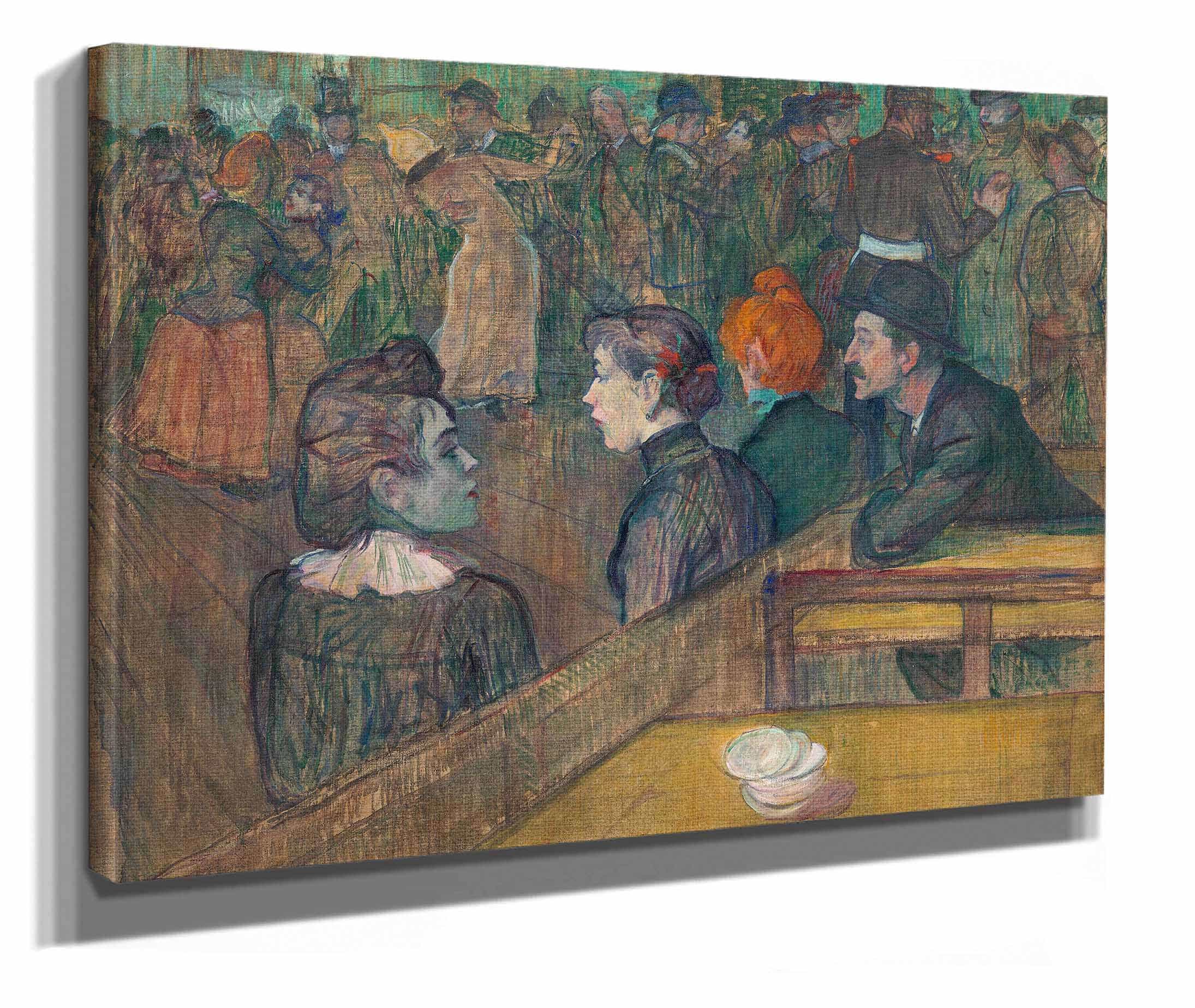Moulin De La Galette by Henri De Toulouse Lautrec - Image 2