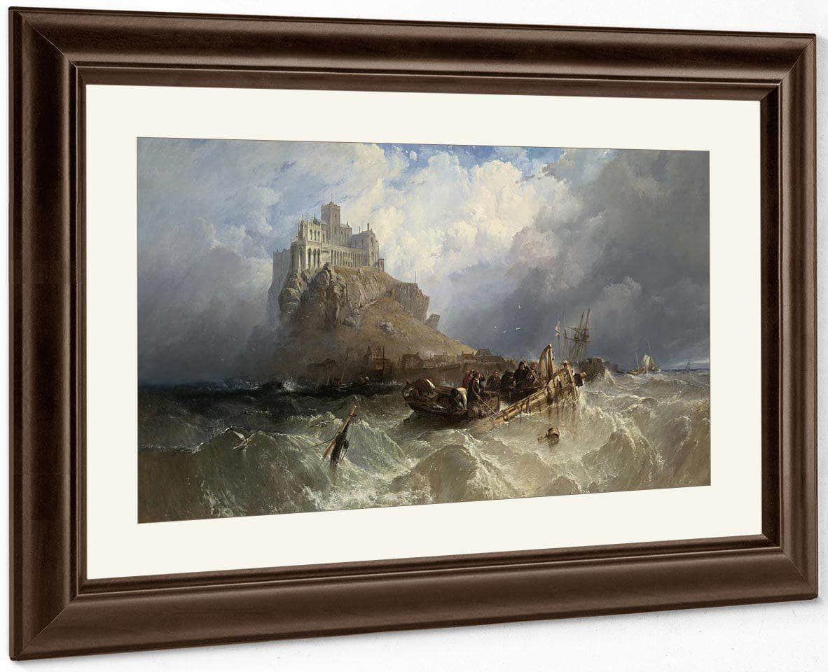 Mount St Michae Cornwall By Clarkson Stanfield - Image 3