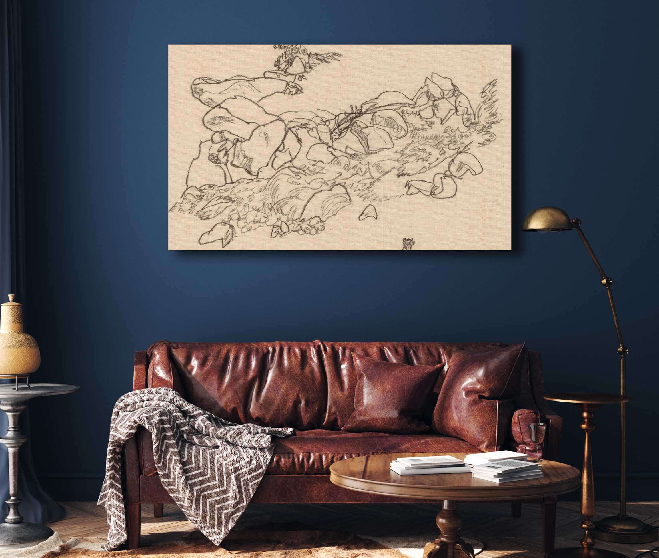 Mountain Stream by Egon Schiele - Image 4