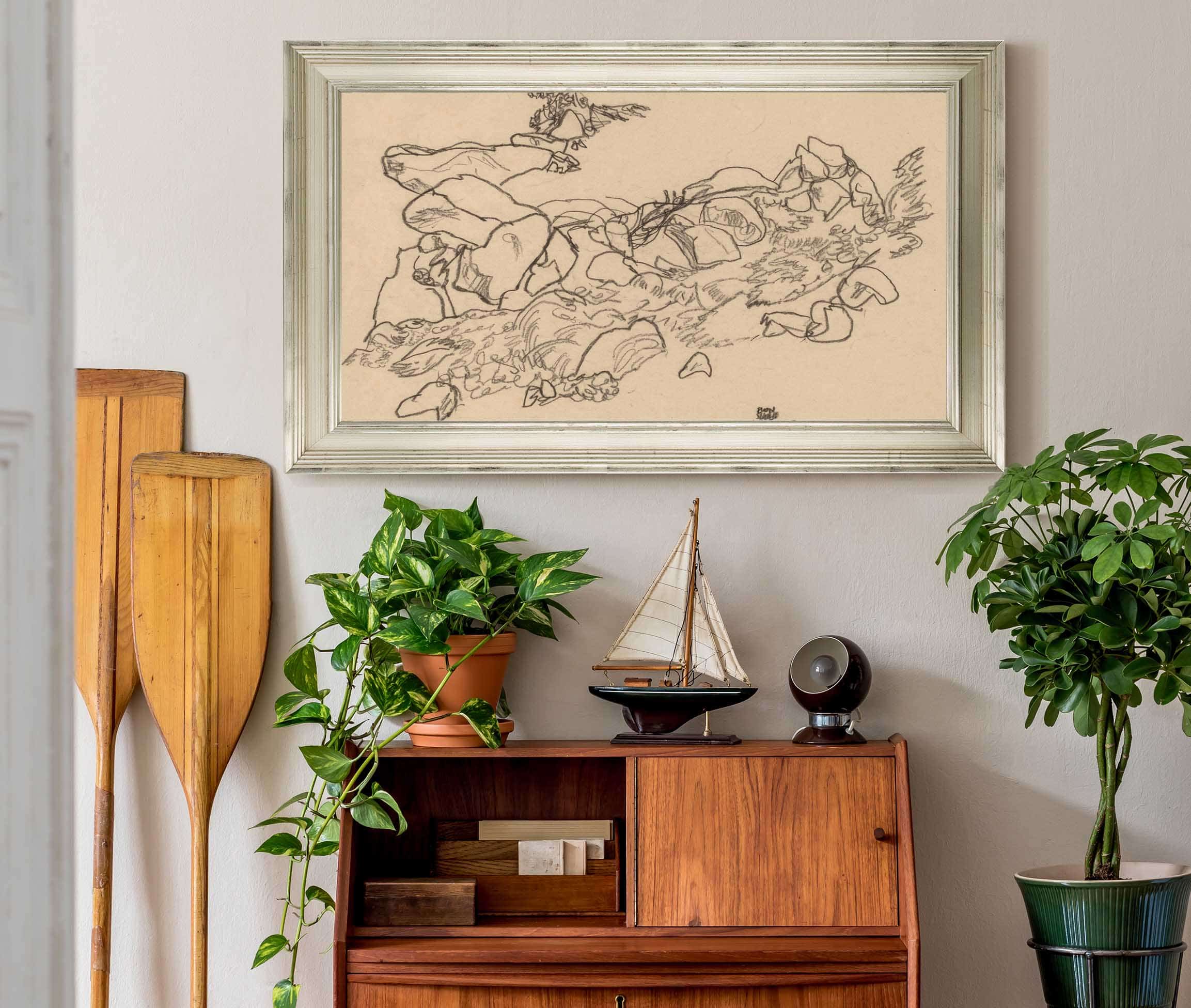 Mountain Stream by Egon Schiele - Image 6