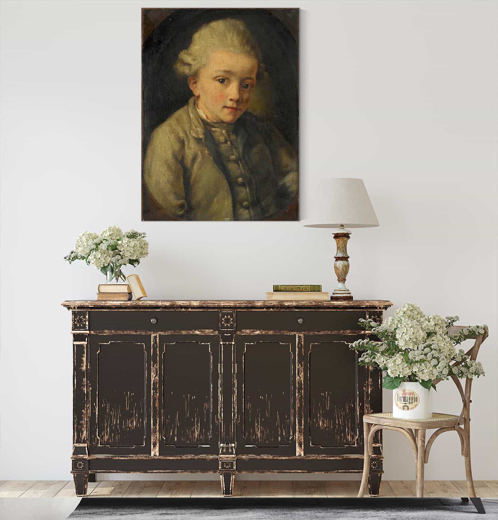 Mozart by Jean Baptiste Greuze - Image 4