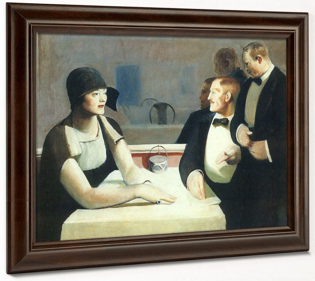 Mr And Mrs Chester Dale Dining Out By Guy Pene Du Bois - Image 6