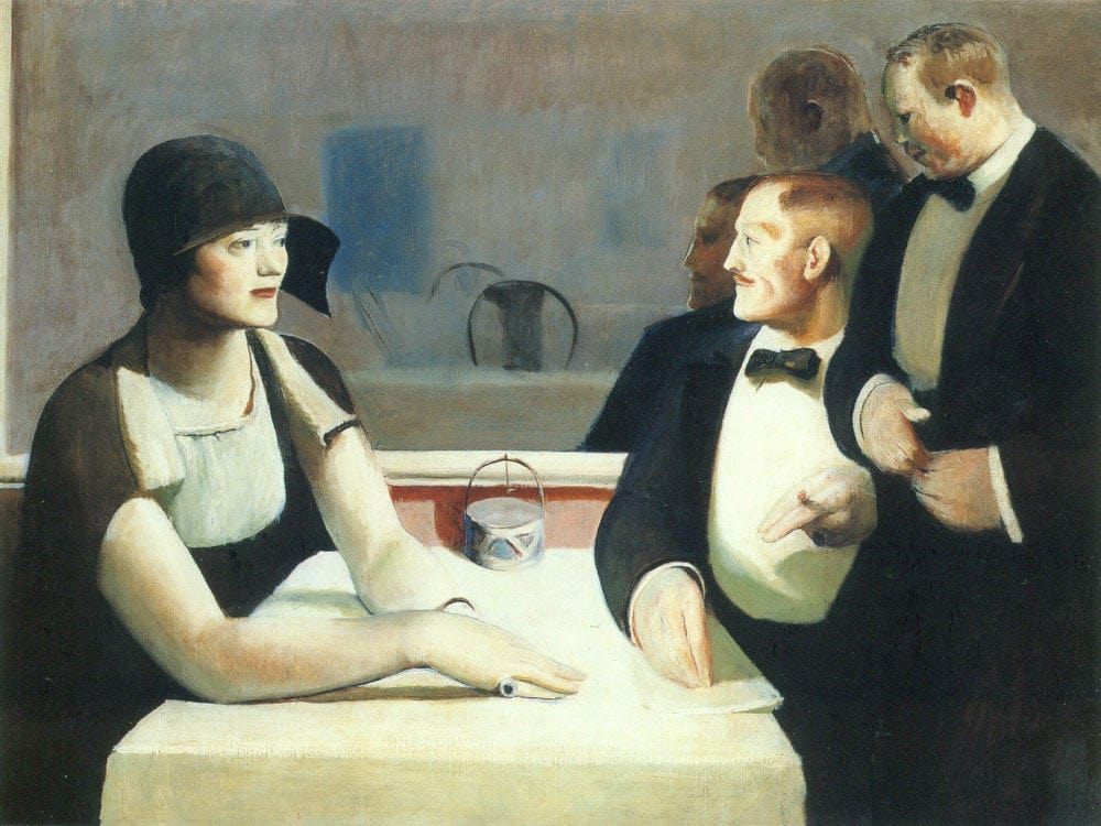 Mr And Mrs Chester Dale Dining Out By Guy Pene Du Bois - Image 7