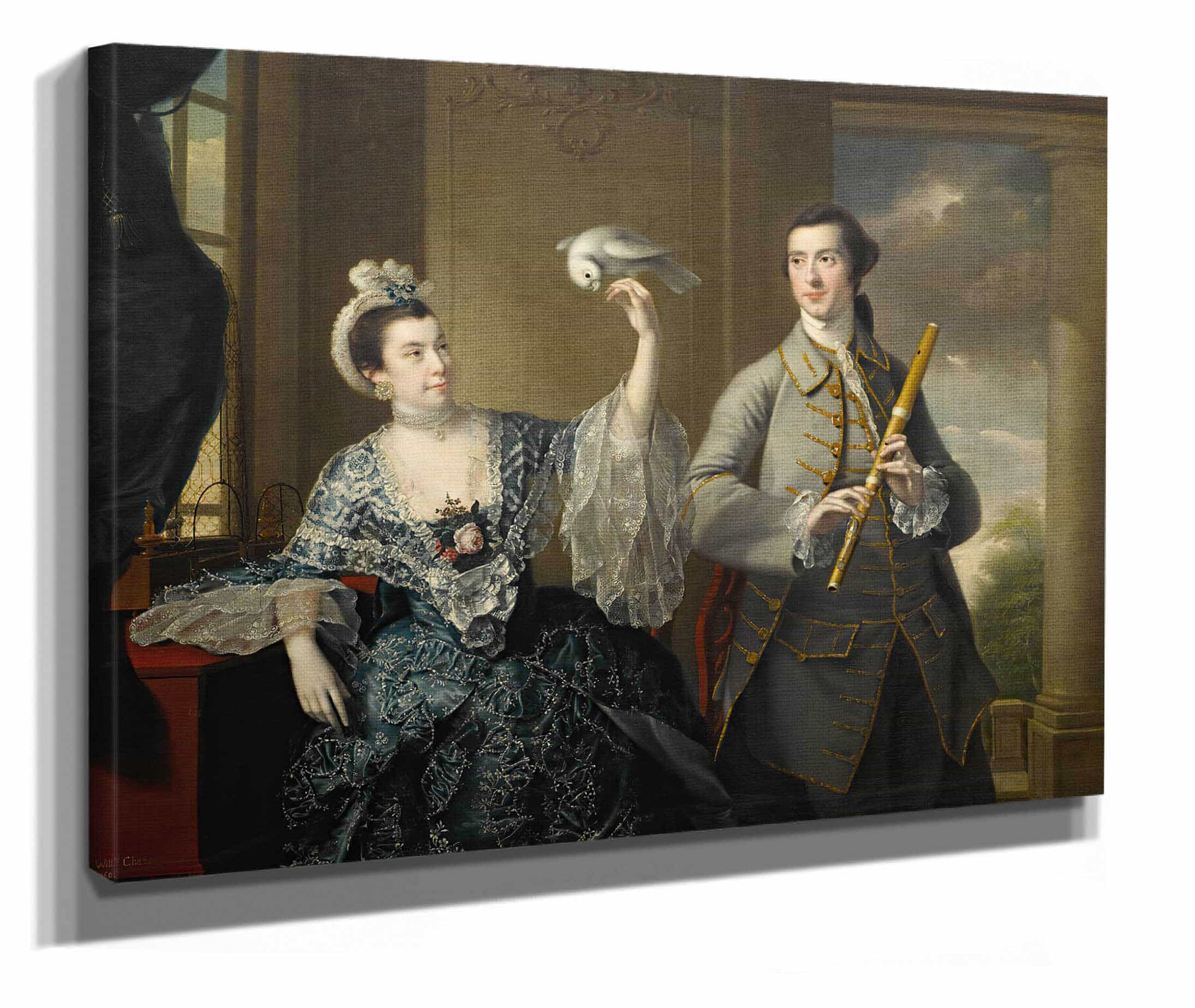 Mr And Mrs William Chase by Joseph Wright Of Derby - Image 2