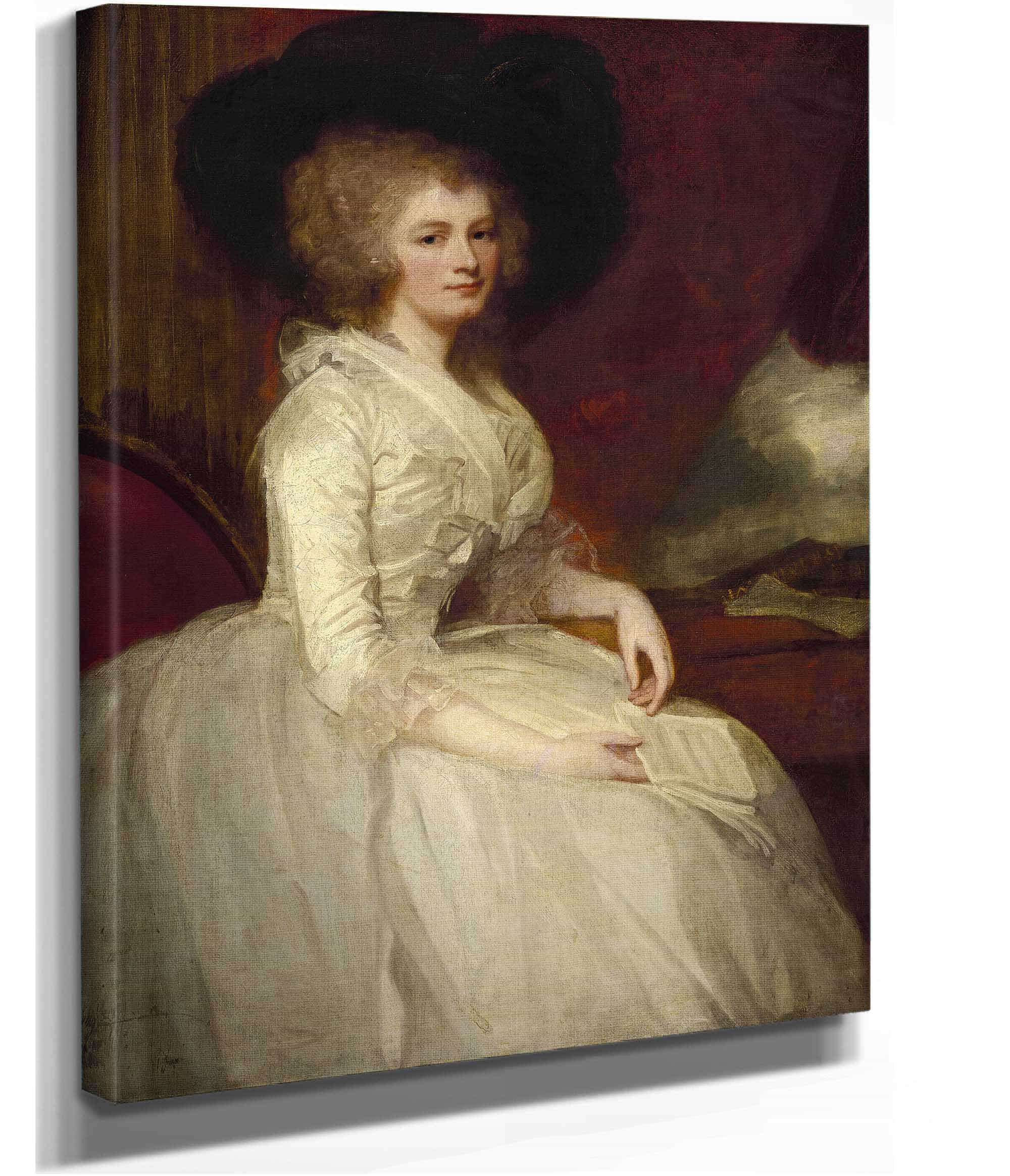 Mrs Alexander Blair by George Romney - Image 2