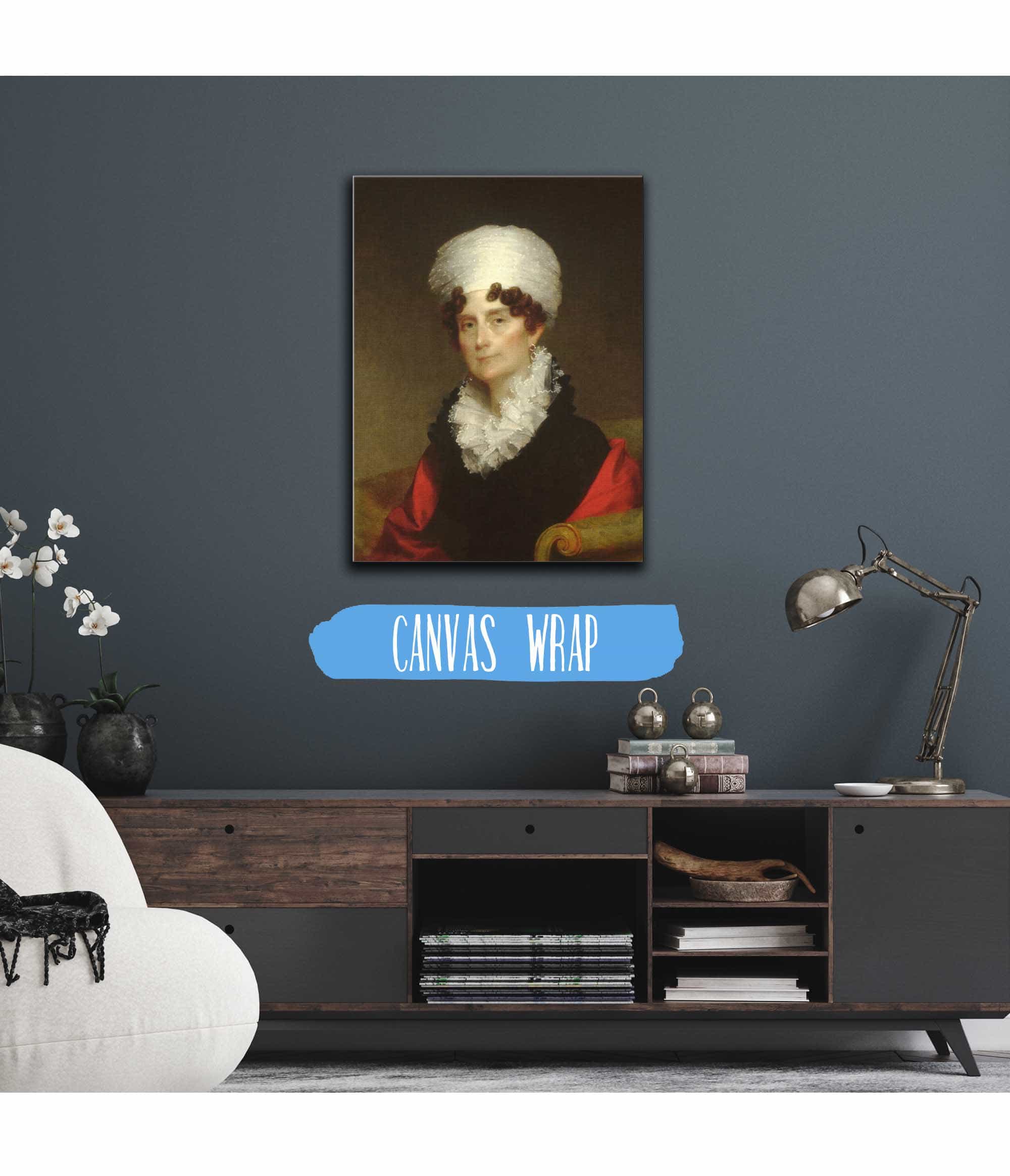 Mrs Andrew Sigourney by Gilbert Stuart - Image 3