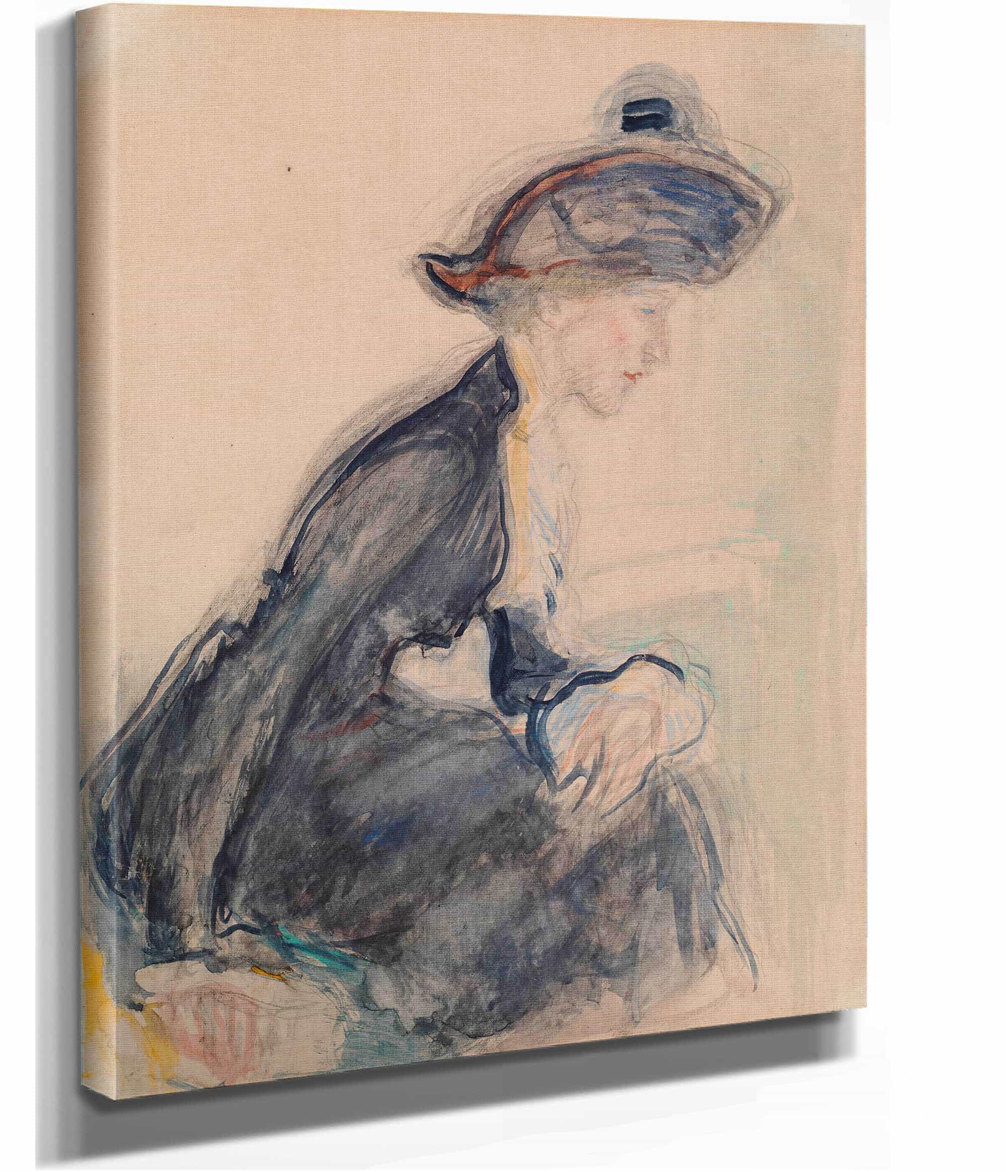 Mrs Anni Lagerborg by Magnus Enckell - Image 3