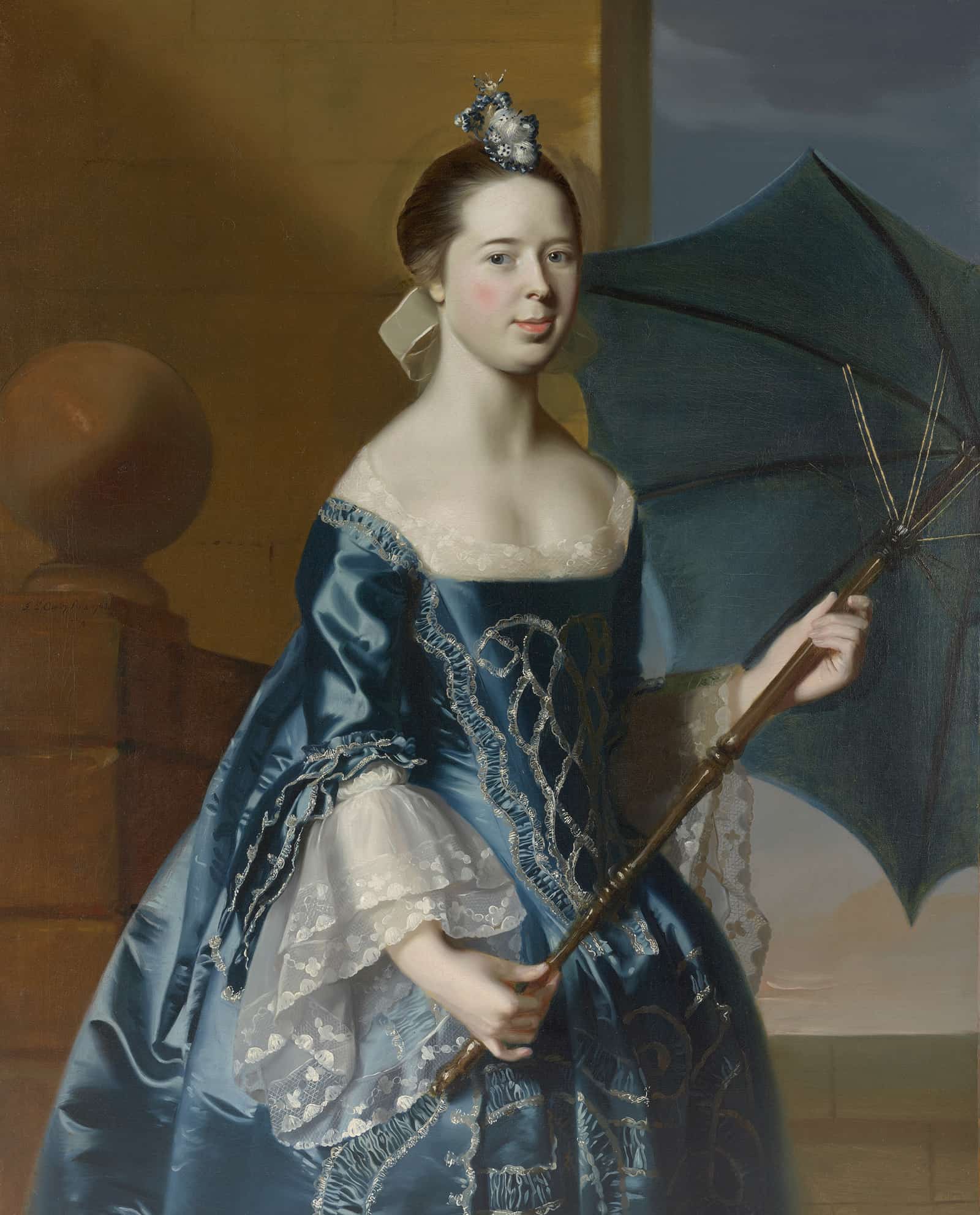 Mrs Benjamin Pickman Mary Toppan by John Singleton Copley - Image 2