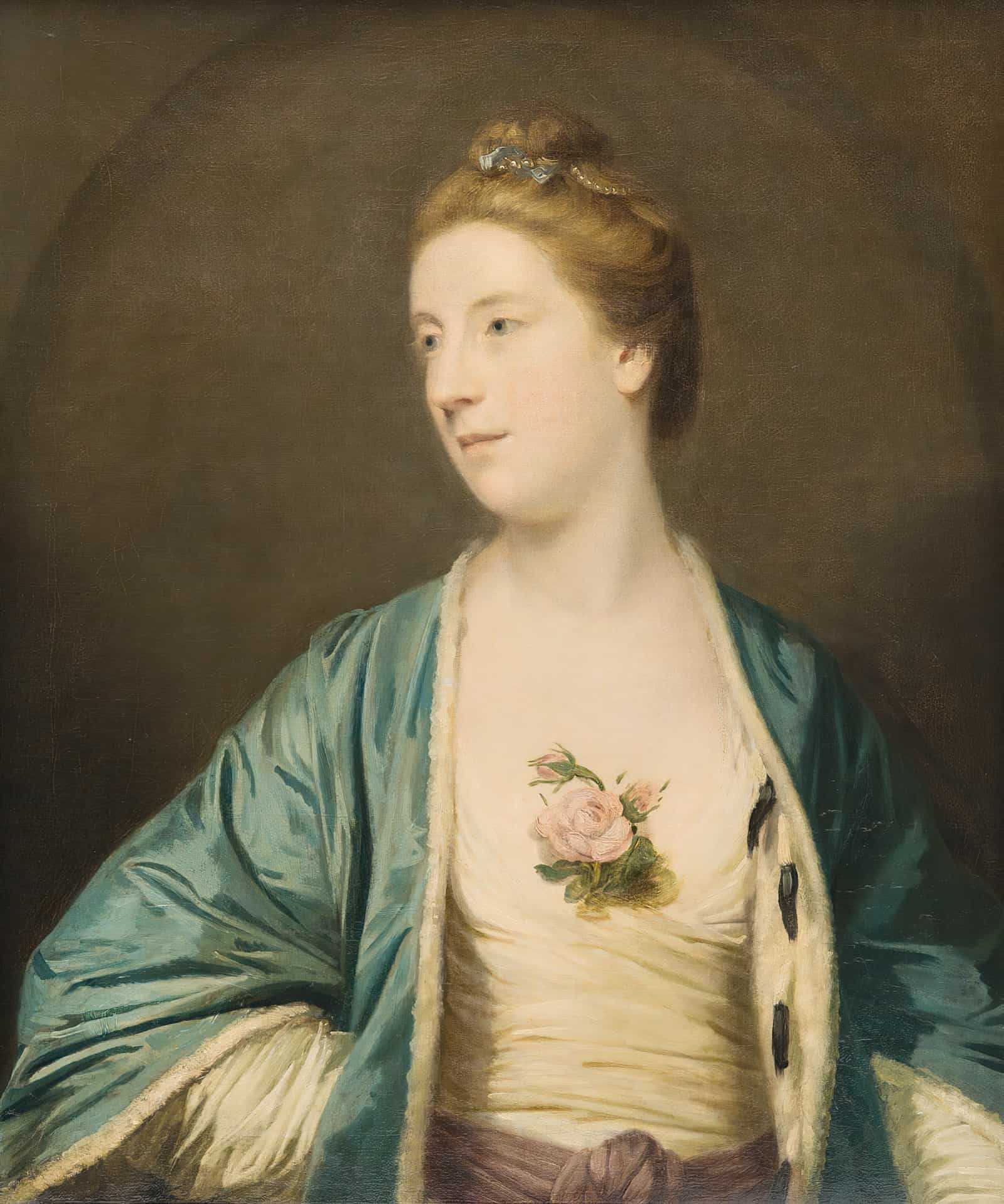Mrs Chalmers Between And by Sir Joshua Reynolds