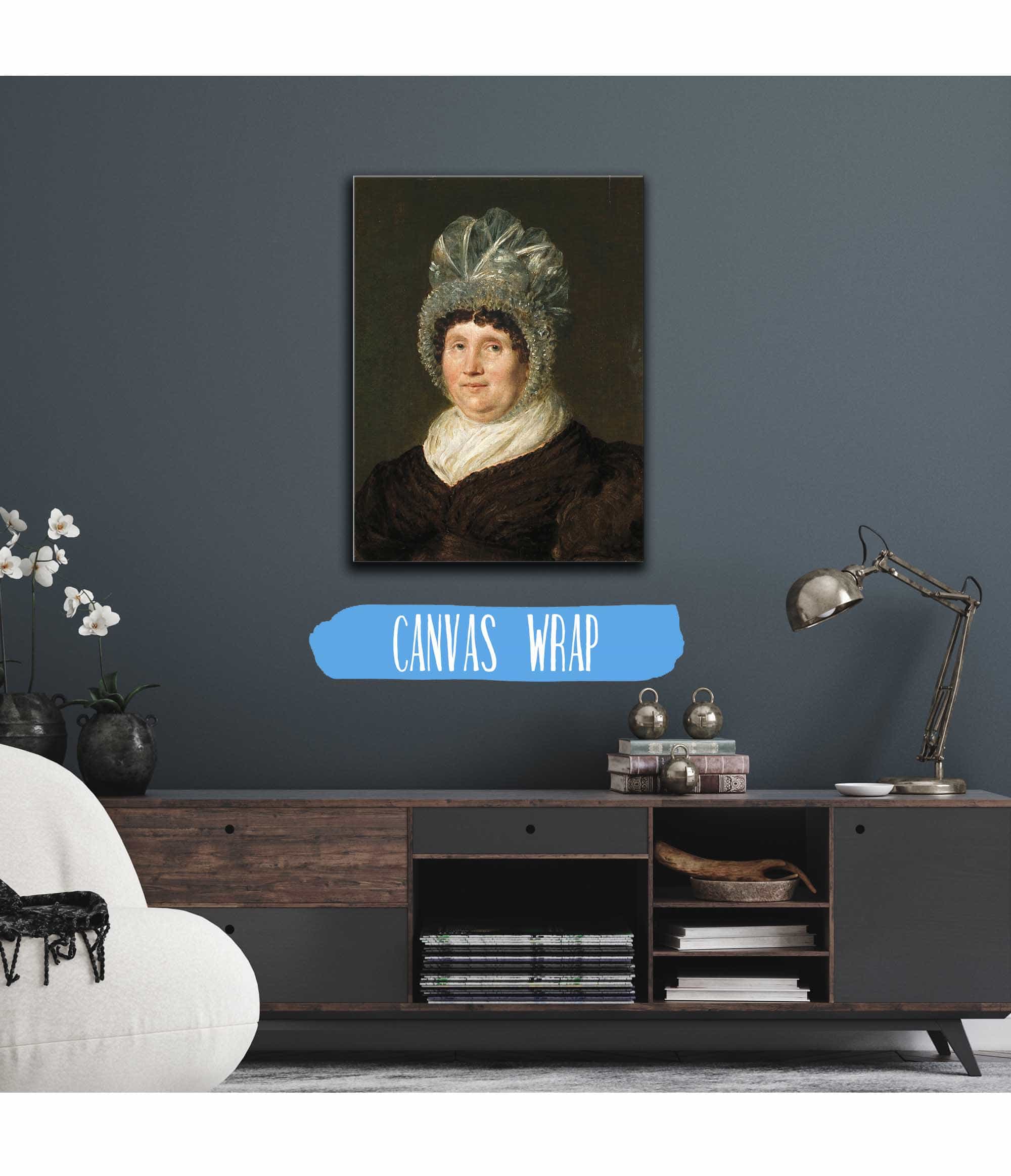 Mrs Clare by John Linnell - Image 3