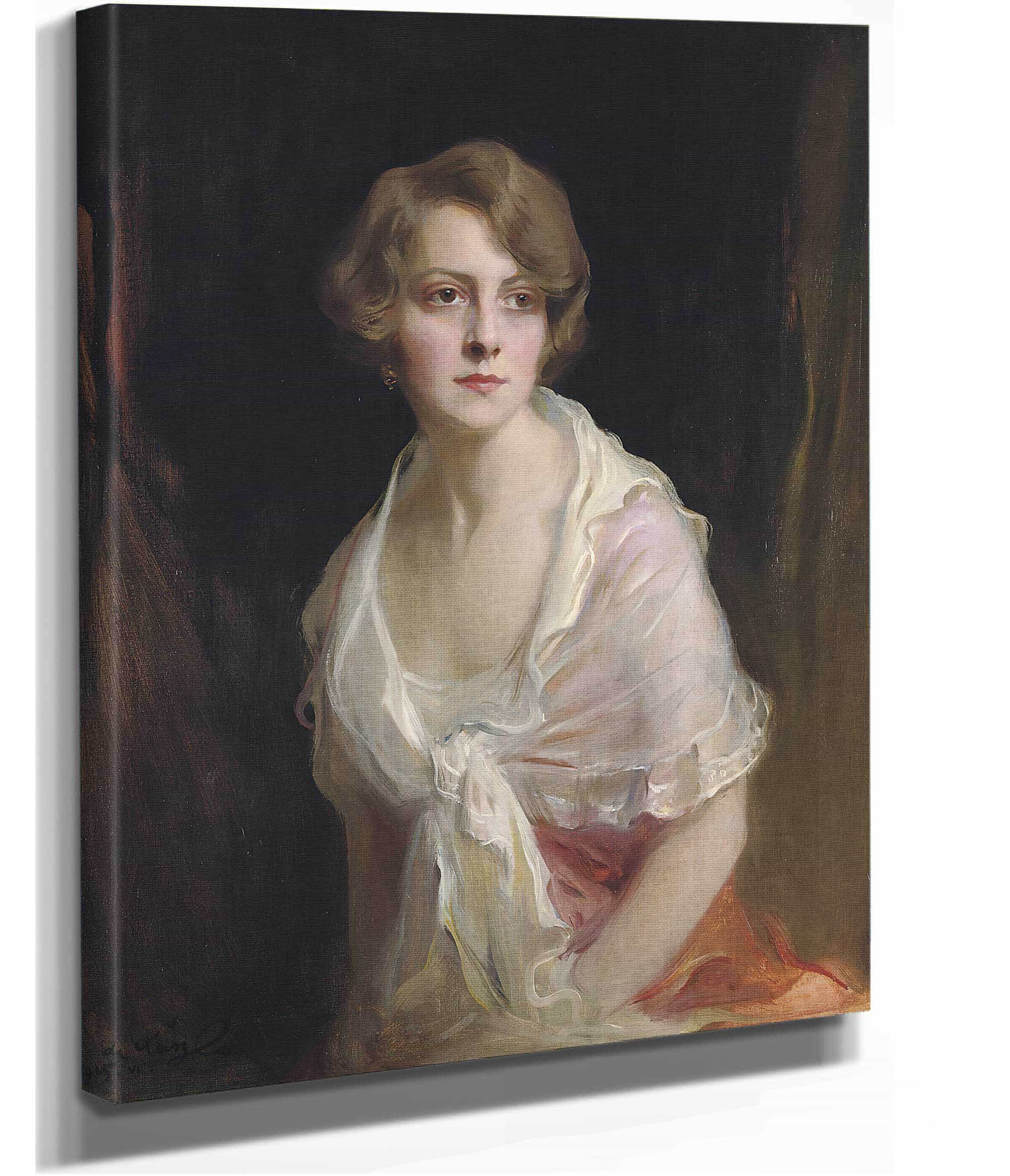 Mrs Claud Mullins Nee Gwen Brandt by Philip Alexius De Laszlo - Image 2