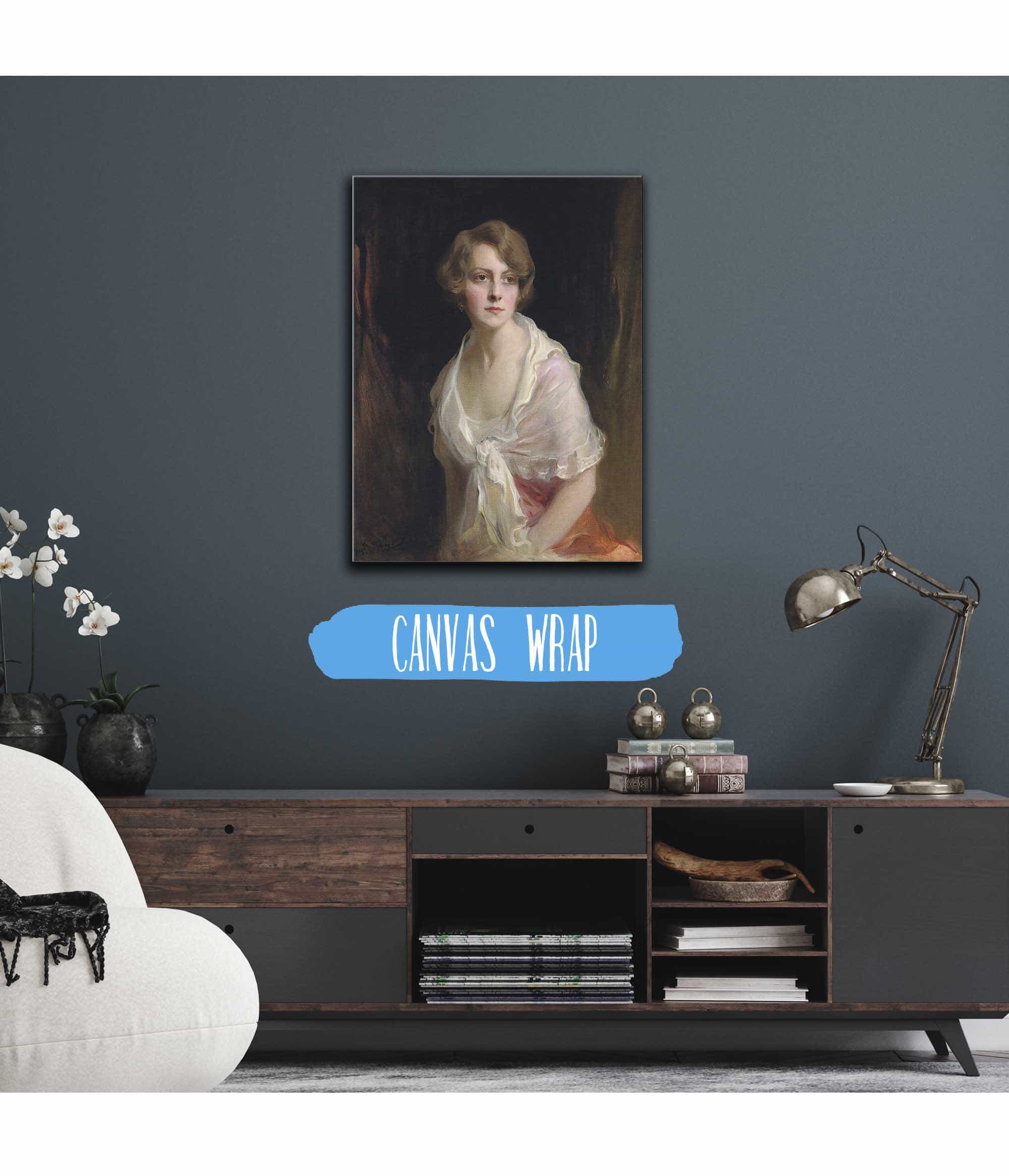 Mrs Claud Mullins Nee Gwen Brandt by Philip Alexius De Laszlo - Image 3