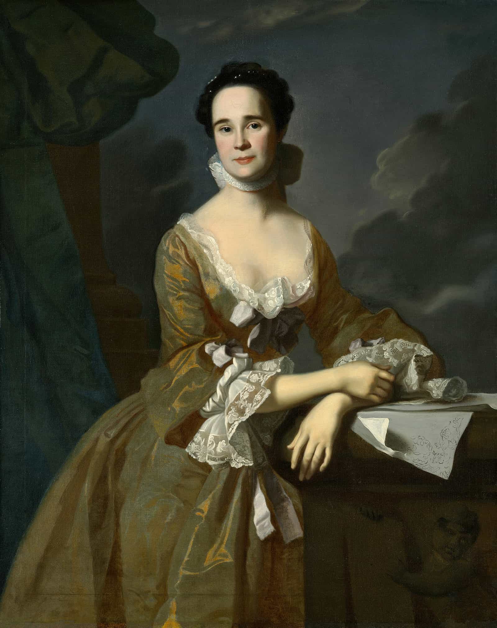 Mrs Daniel Hubbard Mary Greene by John Singleton Copley - Image 2