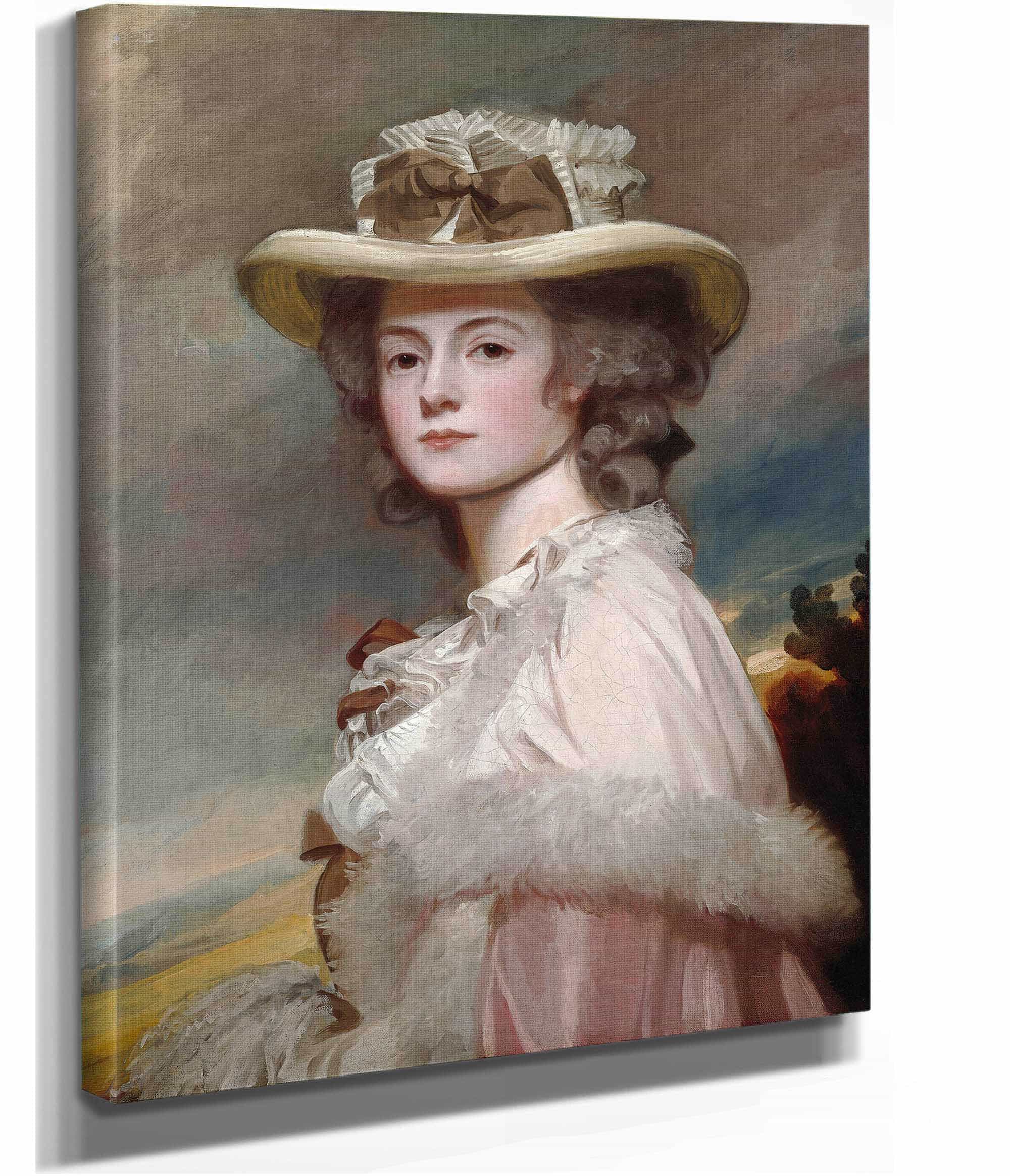 Mrs Davies Davenport by George Romney - Image 2