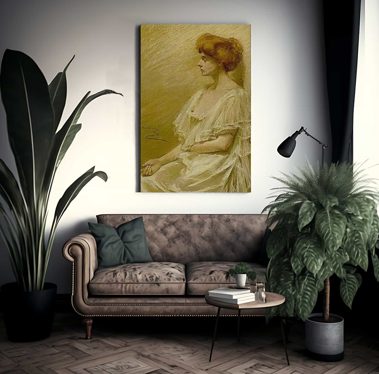 Mrs. Fleming Newbold By Alice Pike Barney - Image 2