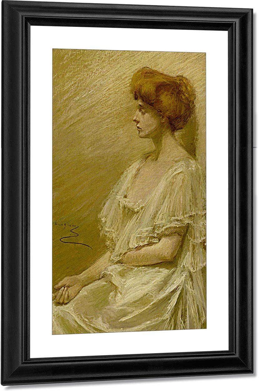 Mrs. Fleming Newbold By Alice Pike Barney - Image 3