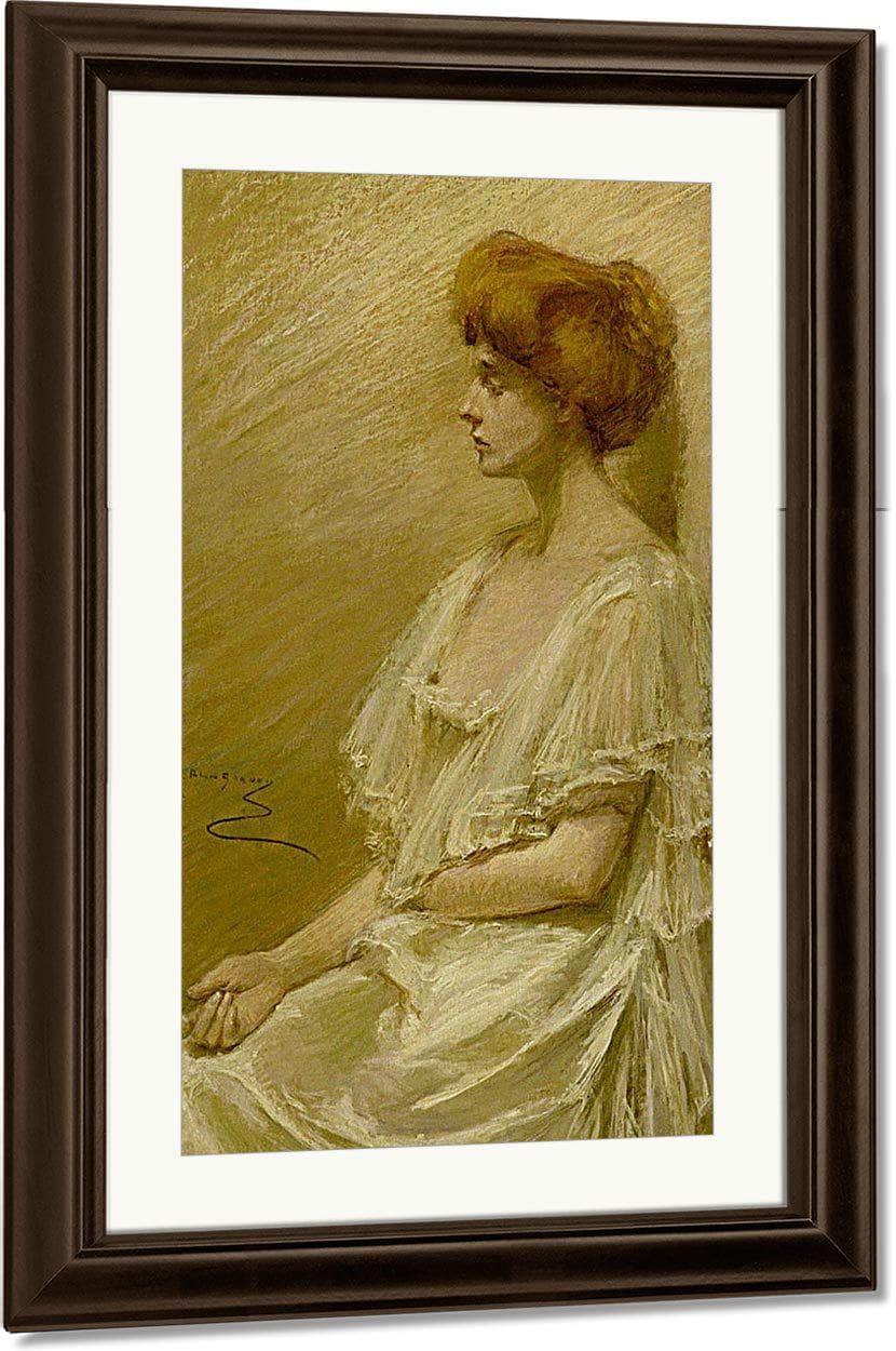Mrs. Fleming Newbold By Alice Pike Barney - Image 4